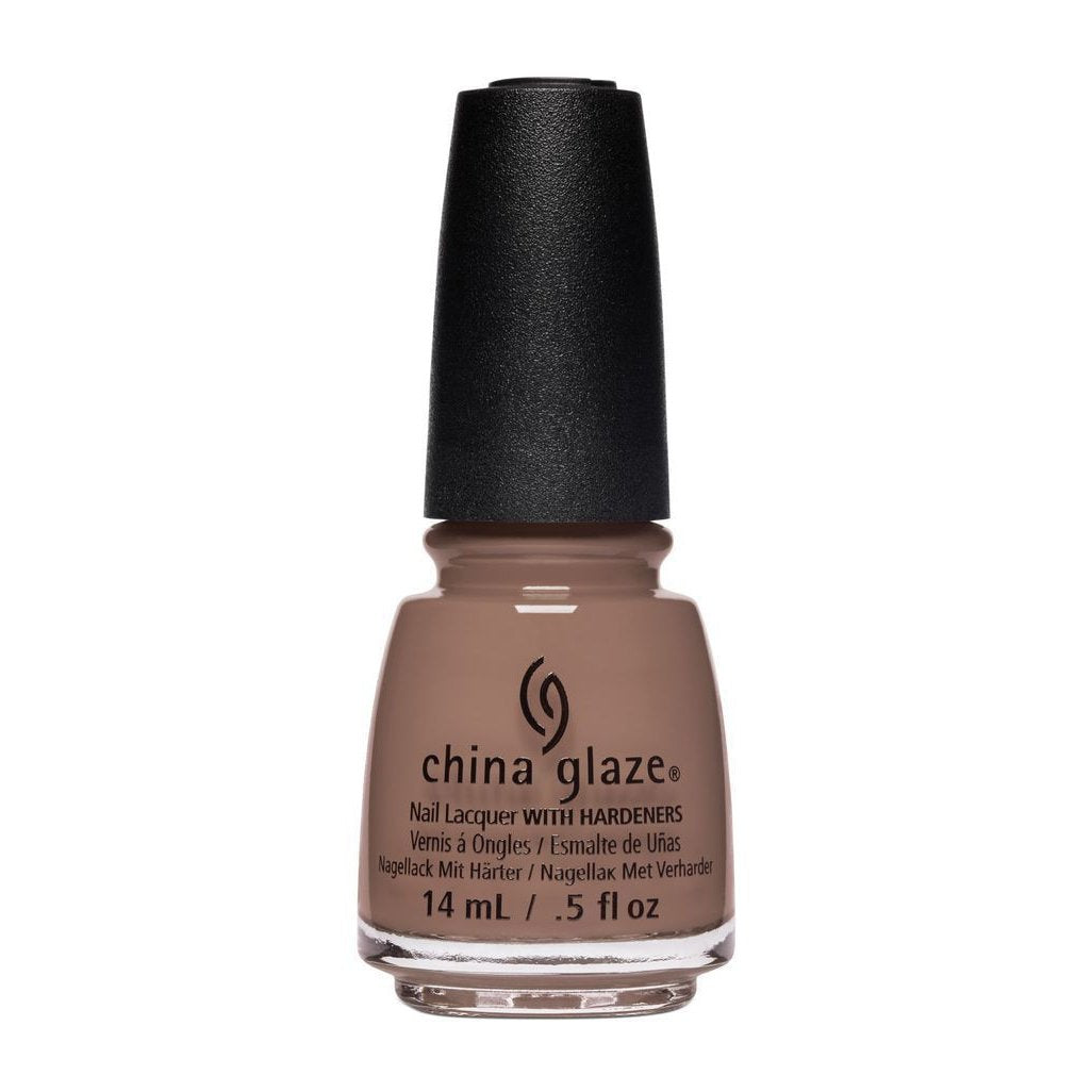 China Glaze Bare Attack Nail Polish #83974 - 0.5 oz Long-Lasting Nude Shade for Professional Salon & At-Home Manicures