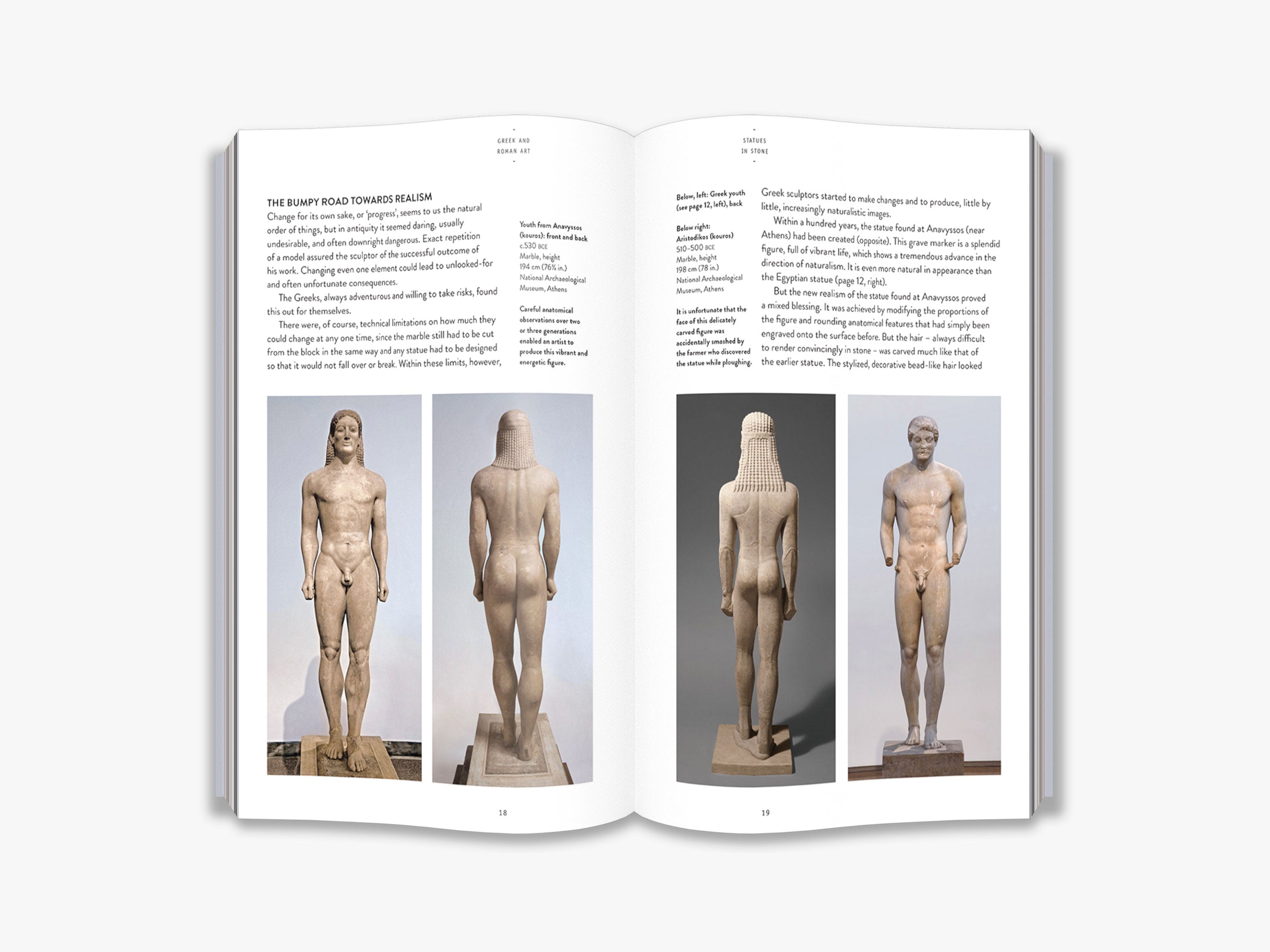 Greek and Roman Art Book - Art Essentials Guide for History Enthusiasts & Students | Perfect for Home Decor, Gifts & Classroom Learning