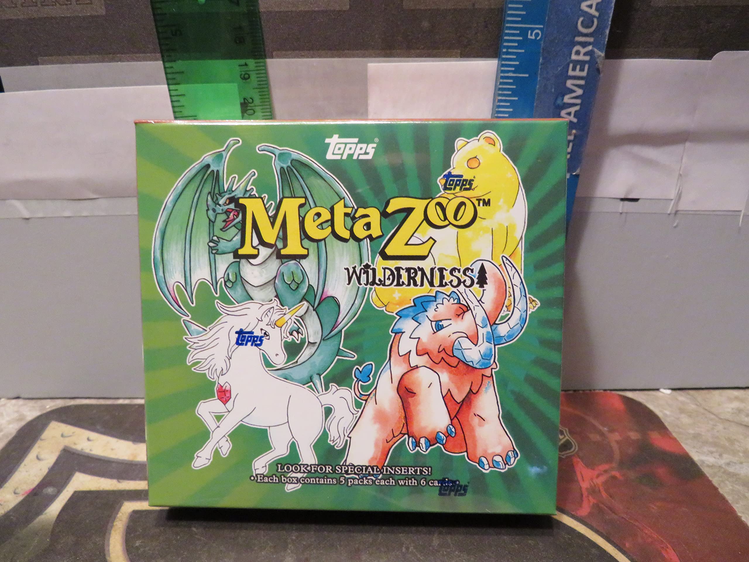 2022 Topps Meta Zoo Wilderness Online Exclusive 30 Trading Cards Box - Collectible Trading Cards for Game Nights, Gifts & Card Battles