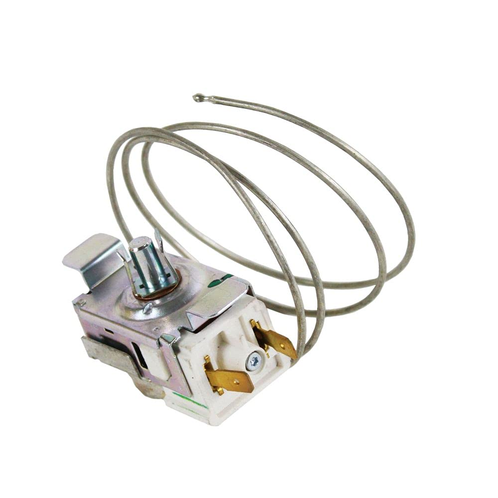 Genuine Frigidaire 241537104 Refrigerator Temperature Control Thermostat - White | Compatible with Frigidaire Refrigerators | Perfect for Home Kitchen Appliance Repair & Maintenance