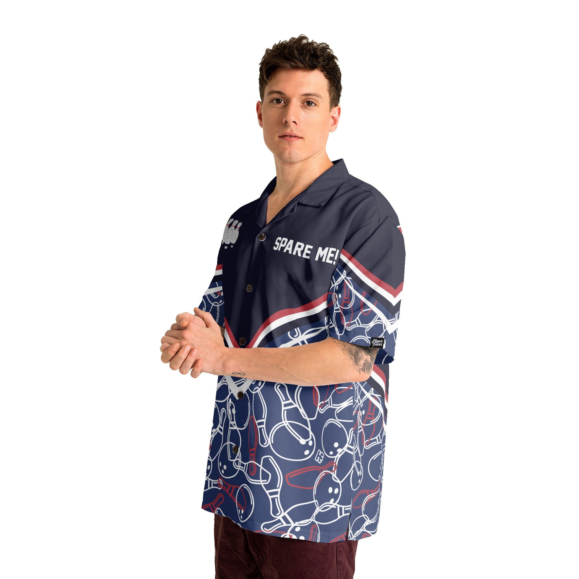 Custom Personalized Bowling Shirts with Names for Men & Women - Stylish Hawaiian Bowling Shirts for Team Uniforms & League Play - Perfect for Bowling Parties & Casual Wear