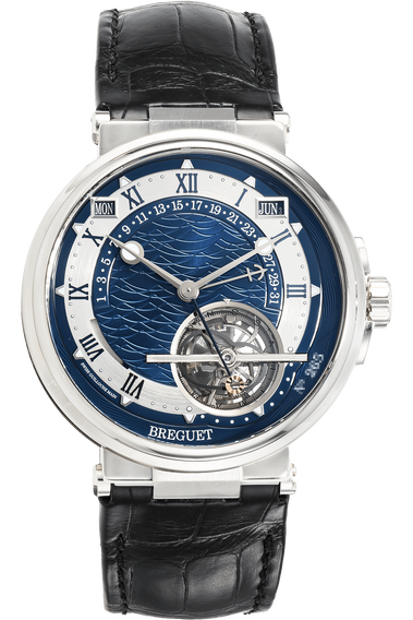 Breguet Marine 5887 Platinum Men's Luxury Watch - Swiss Automatic Movement, Water Resistant, for Business & Formal Occasions