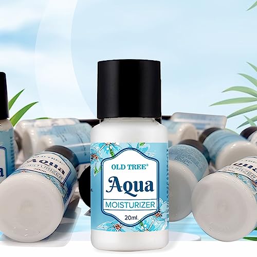 Old Tree Aqua Moisturizer Travel Kit 20ml (100 Pcs) | Mini Moisturizing Lotion for Hotels, Guest Houses & Travel | Essential Toiletries for Business Trips, Vacations & Spa Days