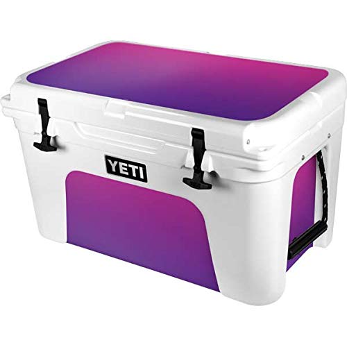 Skinit Decal Skin for YETI Tundra 45 Hard Cooler - Purple Ombre Design | Protective Vinyl Wrap | Perfect for Outdoor Camping, Beach Trips & Tailgating