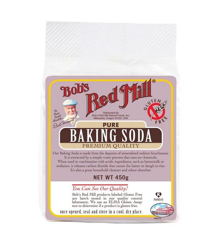 Bob's Red Mill Pure Baking Soda - 16 oz Resealable Pouch | Aluminum-Free, Food-Grade Sodium Bicarbonate for Baking, Cleaning & Deodorizing | Perfect for Kitchen, Bathroom & DIY Home Uses