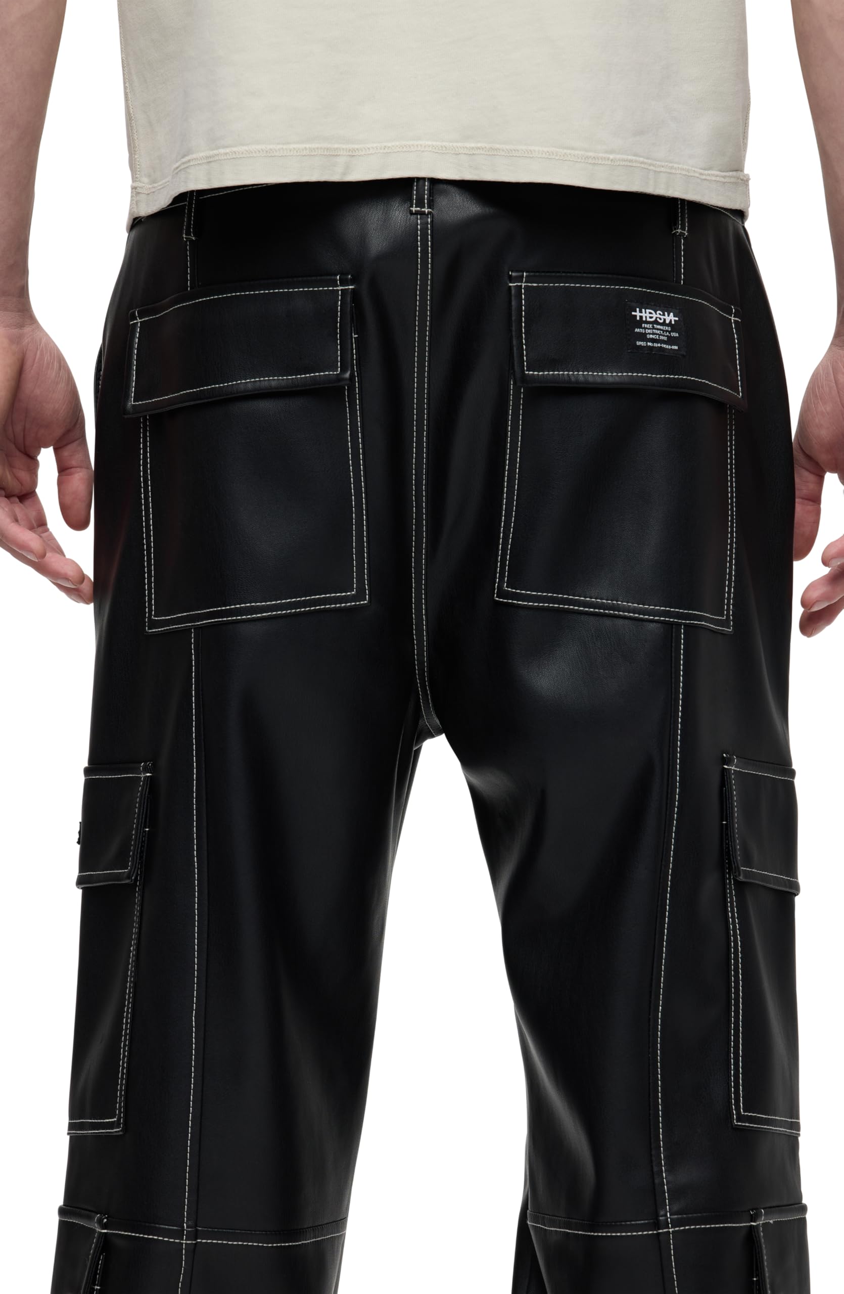 HUDSON Men's Baggy Cargo Pants - Stylish & Comfortable Loose Fit Workwear for Outdoor, Hiking & Casual Wear