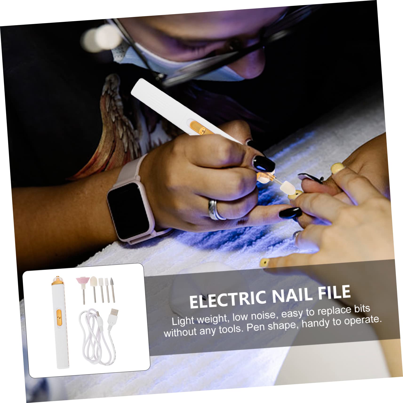 Beavorty Electric Nail Drill Kit - Professional Manicure Set for Home & Salon Use