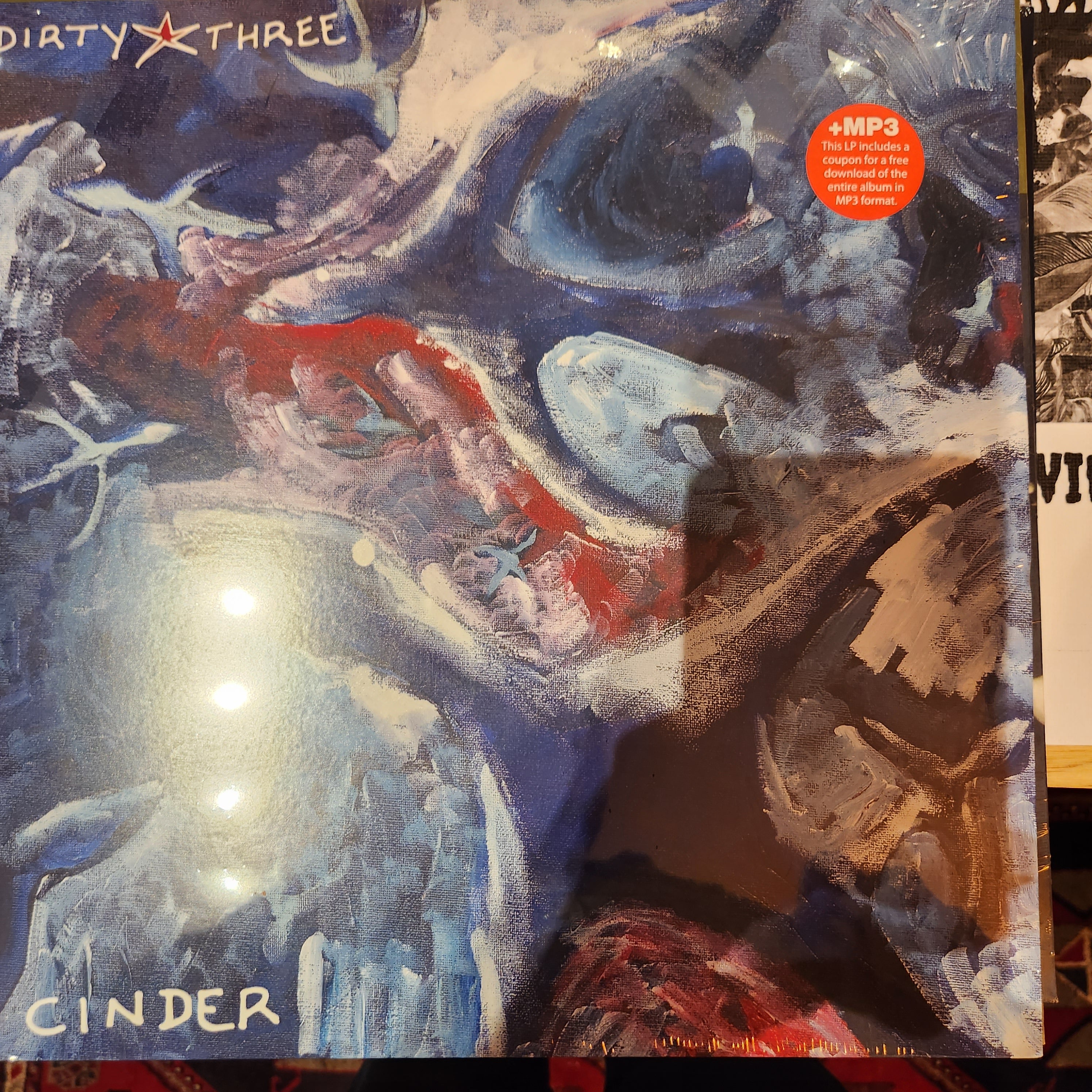 Dirty Three - Cinder Vinyl LP Record | Alternative Rock Music | Perfect for Collectors & Vinyl Enthusiasts | Great for Home Listening & Gifting