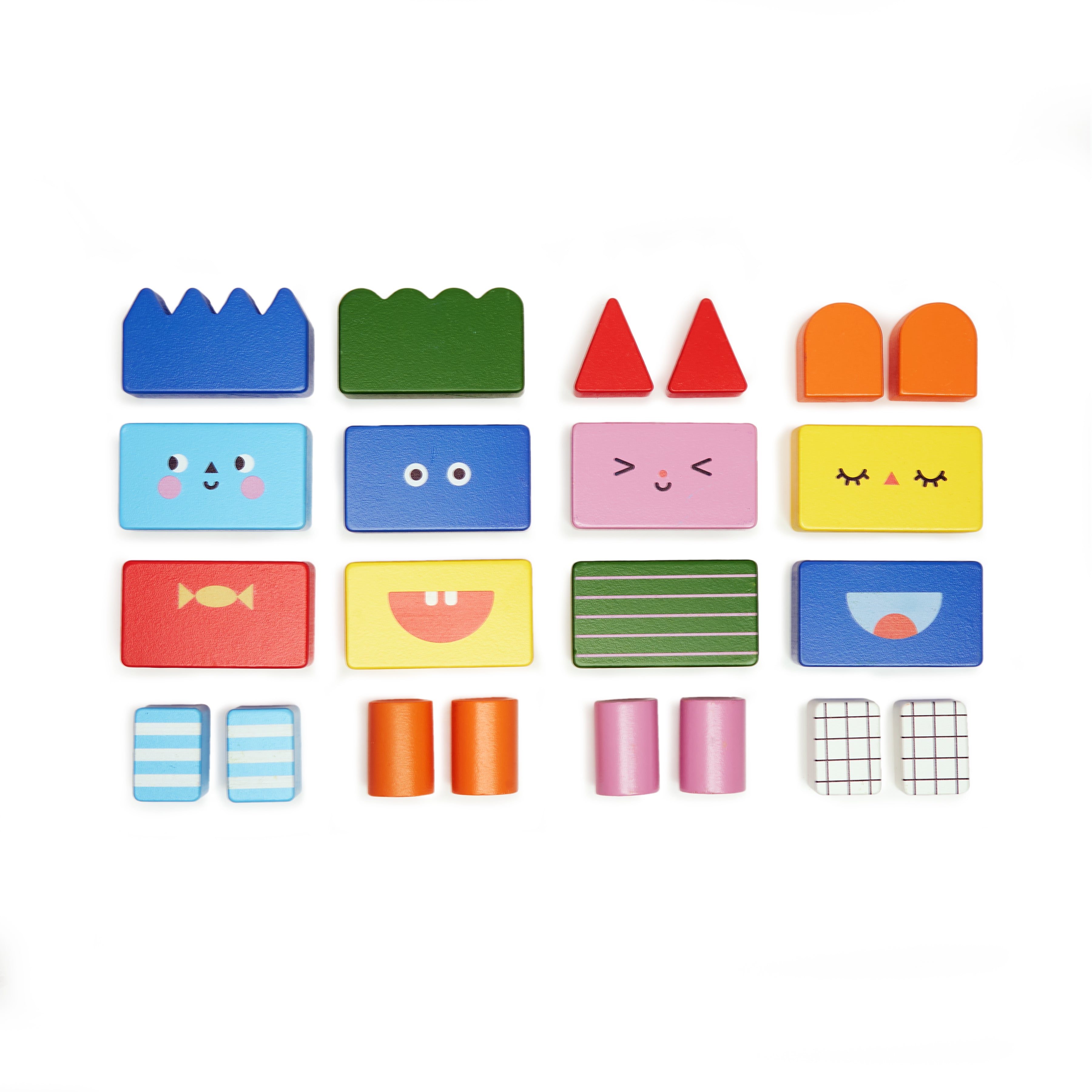 Kidoki Stack & Mix Wooden Building Blocks for Toddlers - 100-Piece Educational STEM Toys for Kids Ages 3-5 | Creative Construction Play for Preschool Learning & Family Fun