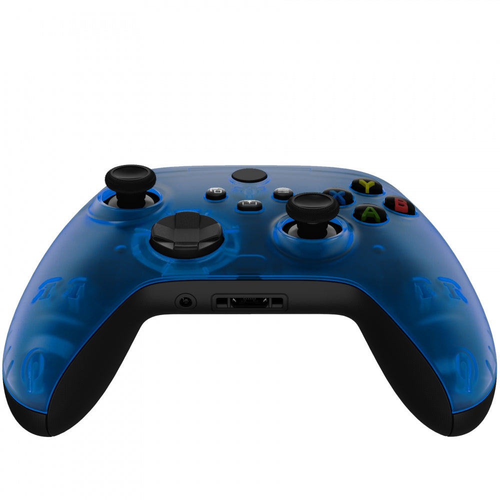 eXtremeRate Clear Blue Replacement Front Housing Shell for Xbox Series X & S Controller - Upgrade Your Gaming Setup with Custom Controller Parts for Enhanced Gaming Experience