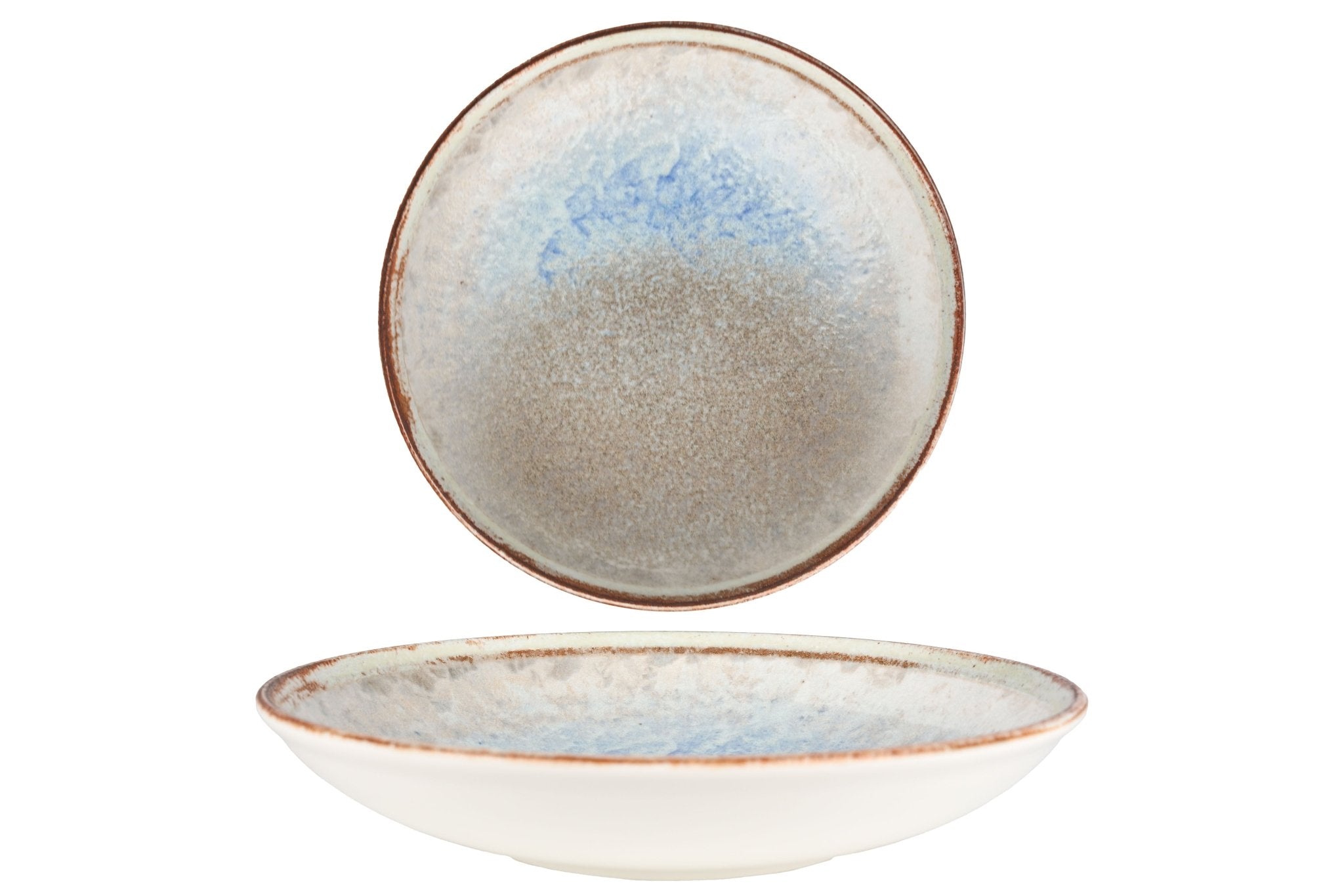 Delta 24-Piece Dinnerware Set - Porcelain Plates, Bowls, Mugs - Complete Service for 6 - Elegant Medium Weight Dinner Set for Family Meals, Dinner Parties & Holiday Gatherings