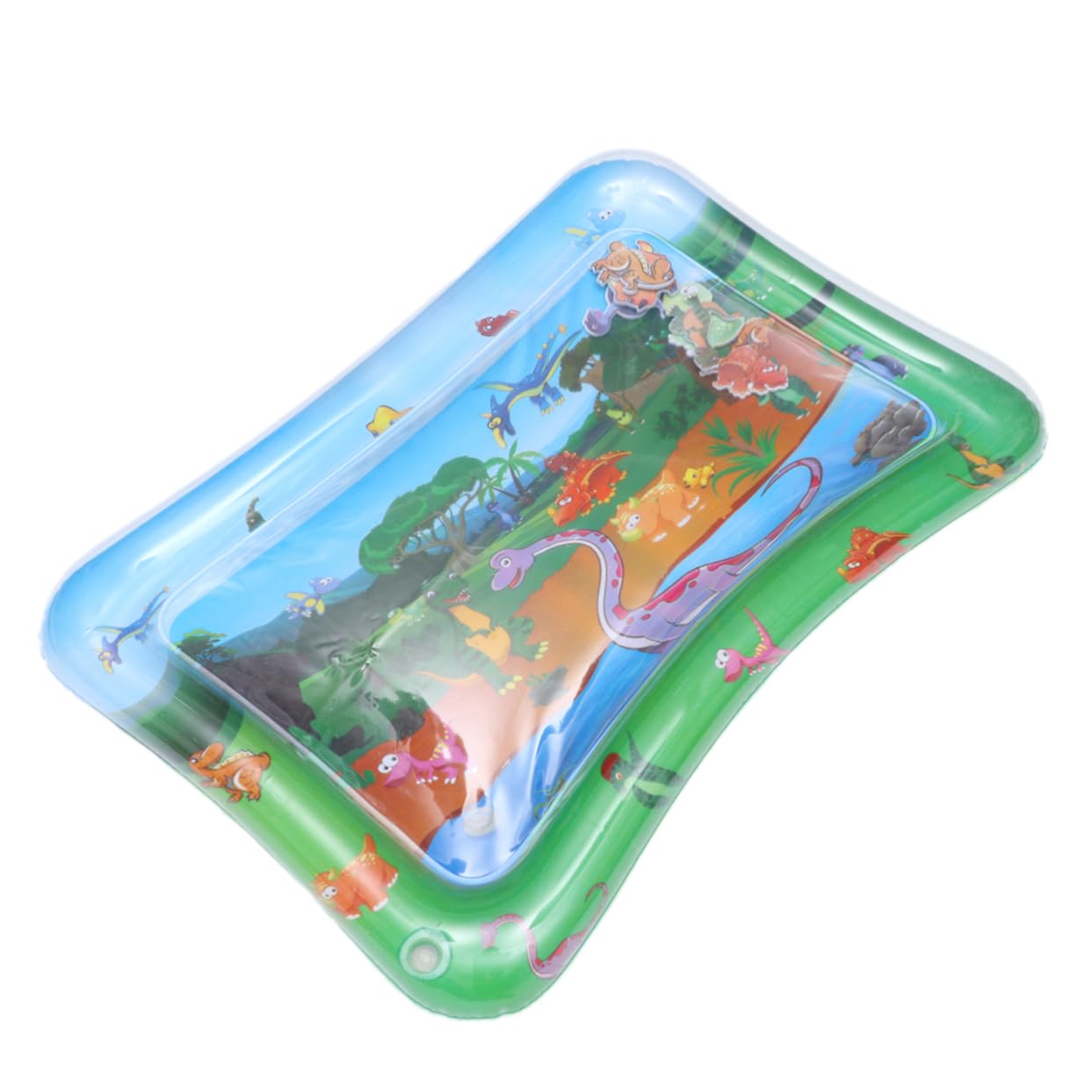 **HEMOTON 3-Pack Inflatable Water Play Mat for Kids - Sprinkler Mat, Tummy Time Mat, Pool & Backyard Fun - Perfect for Summer Outdoor Activities**