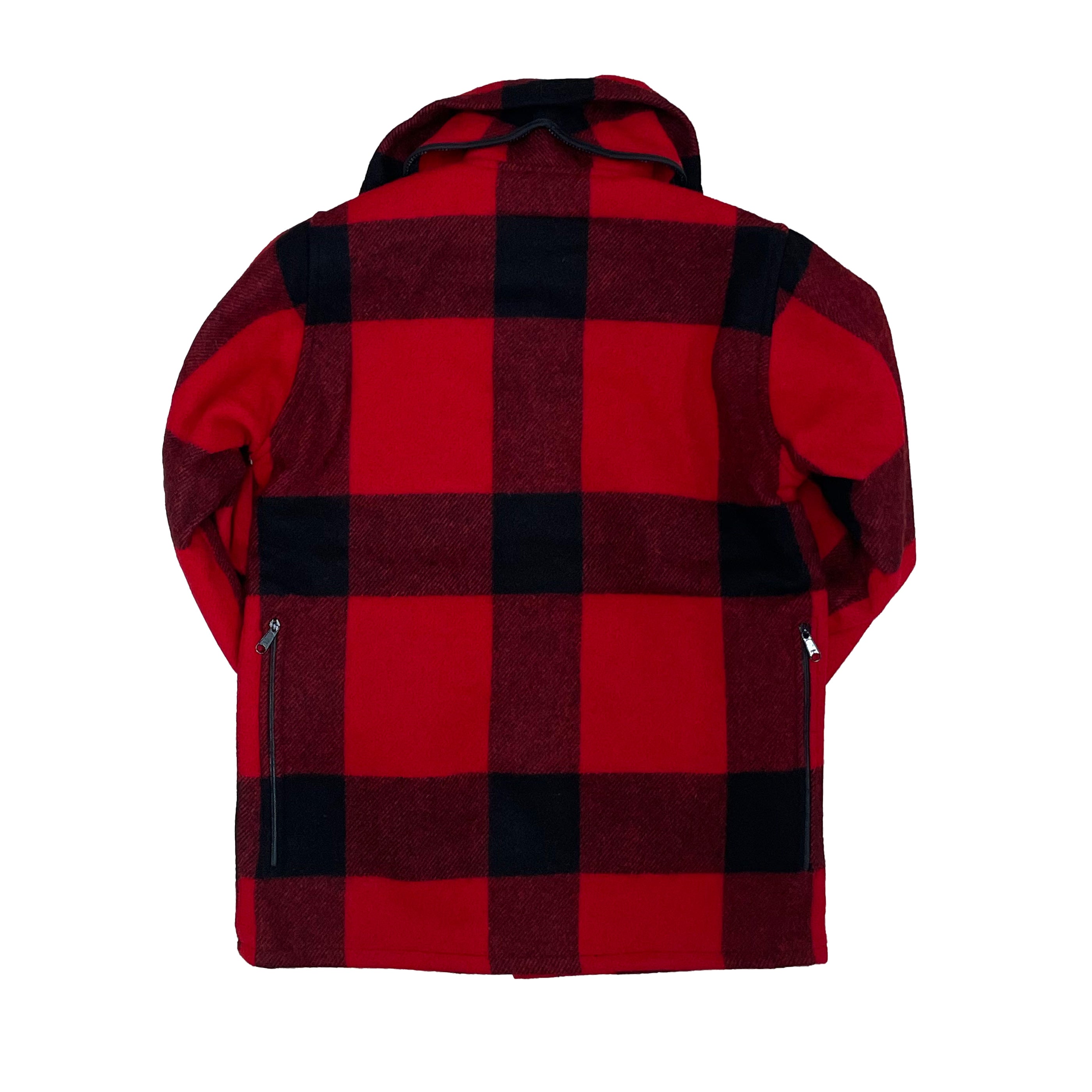 Premium Men's Waterproof Wool Hunting Coat for Cold Weather - Warm & Durable Outdoor Jacket for Hunting, Hiking & Camping in Winter