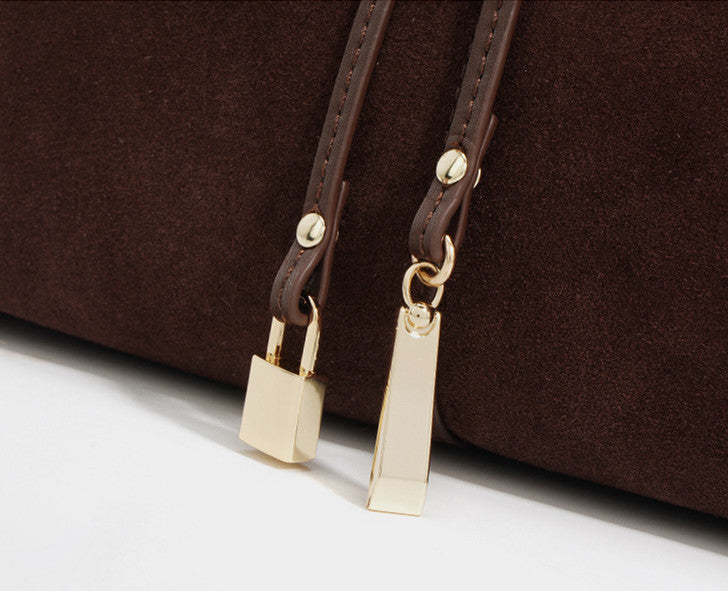 Stylish Women's Leather Handbag for Work & Travel - Elegant City Shoulder Bag - Perfect for Office, Commuting & Shopping