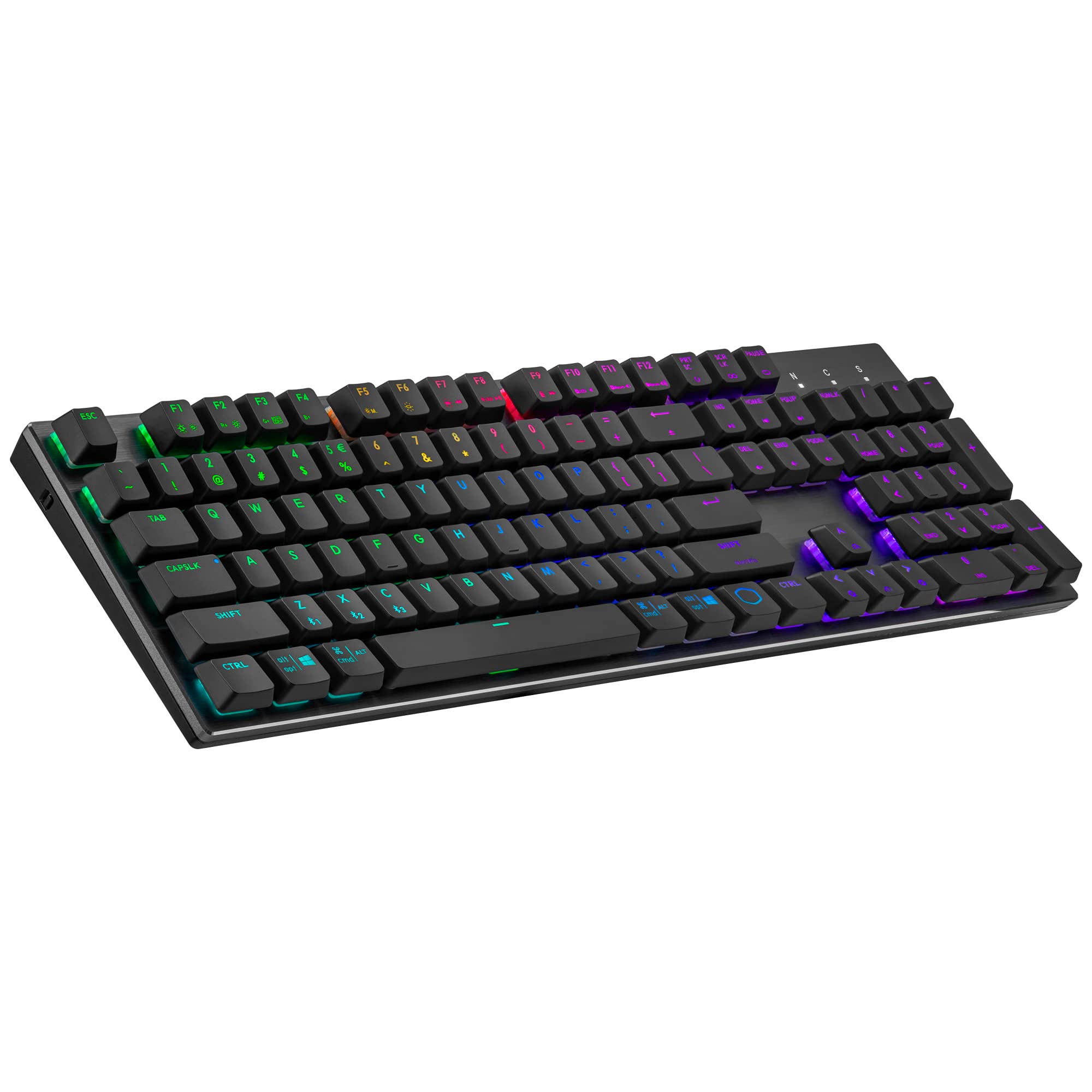 Cooler Master SK653 Hybrid Wireless Mechanical Gaming Keyboard - US Layout - RGB Backlit, Bluetooth & Wired Connectivity for PC, Mac, PS5, Xbox Gaming & Office Work
