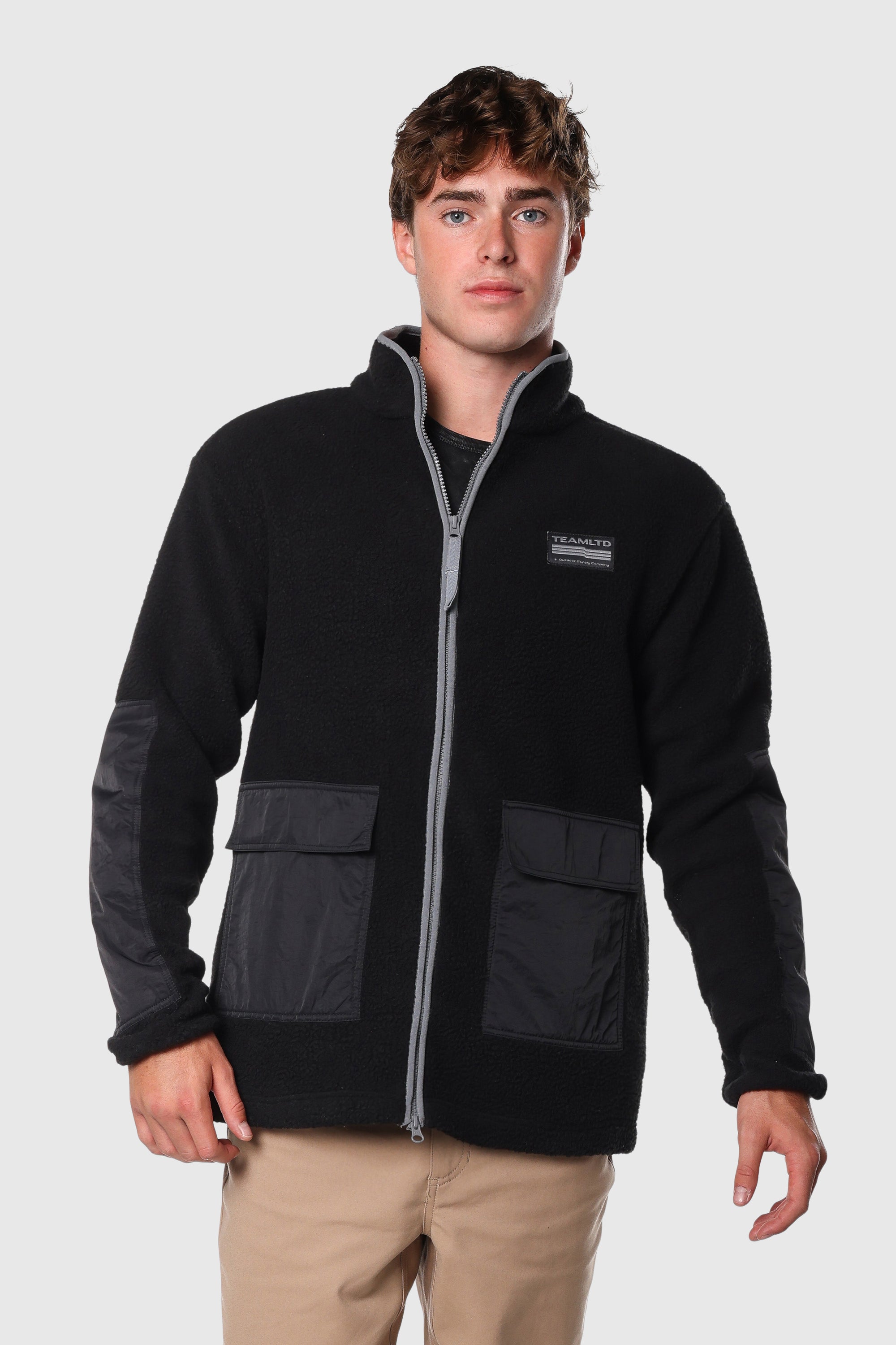Cozy Sherpa Full Zip Fleece Jacket for Men & Women - Warm Winter Outerwear for Hiking, Camping & Outdoor Activities
