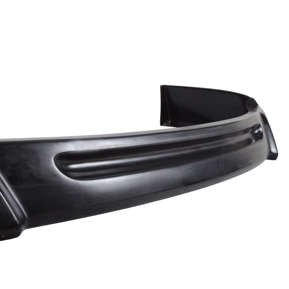 IKON MOTORSPORTS Black PU Front Bumper Lip Spoiler for 1994-1996 Honda Odyssey - Factory Style Under Chin Finisher | Enhances Appearance & Aerodynamics for Car Enthusiasts