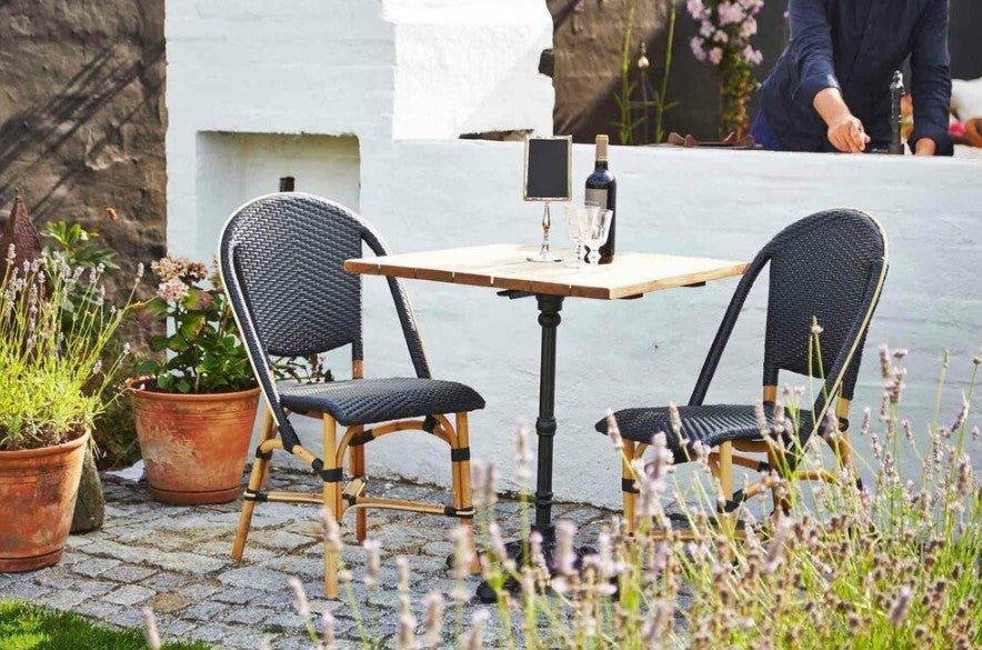 Stylish Bistro Side Chair - Multiple Color Options for Kitchen, Dining Room & Outdoor Patio Use