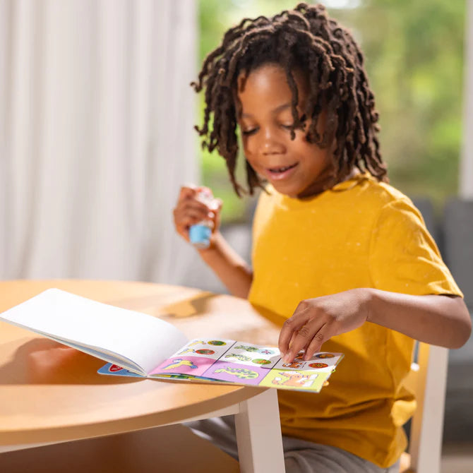 M&D Sticker Wow! Activity Pad Set - Tiger - Fun & Educational Stickers for Kids - Perfect for Travel, School & Creative Play
