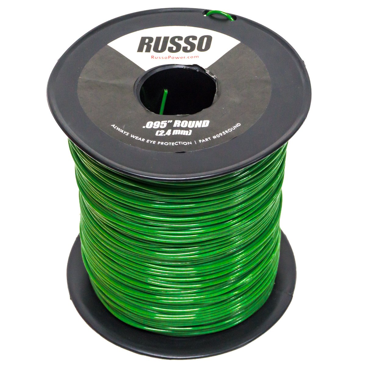 6 Pack 0.095 Inch Round 5lb Commercial Grade Trimmer Line - Compatible with Echo, Stihl & RedMax String Trimmers - Durable Weed Eater Replacement Line for Lawn Care, Landscaping & Yard Maintenance