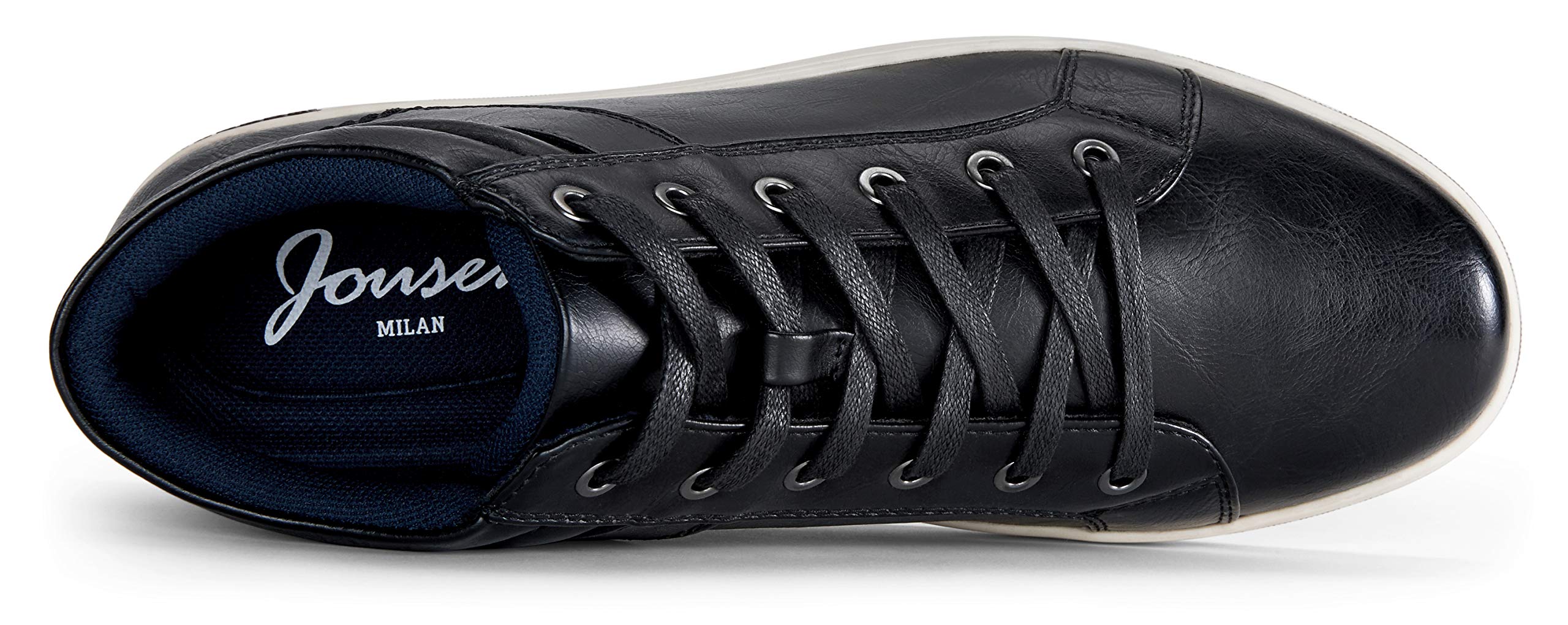 Jousen Men's High Top Fashion Sneakers - Breathable Dress Casual Shoes for Men | Comfortable Walking & Office Wear, Perfect for Daily Outfits & Business Casual Occasions