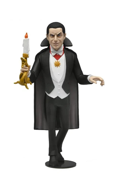 Dracula Universal Monsters NECA Toony Terrors Action Figure - Collectible Horror Movie Toy for Halloween Decor & Pop Culture Fans