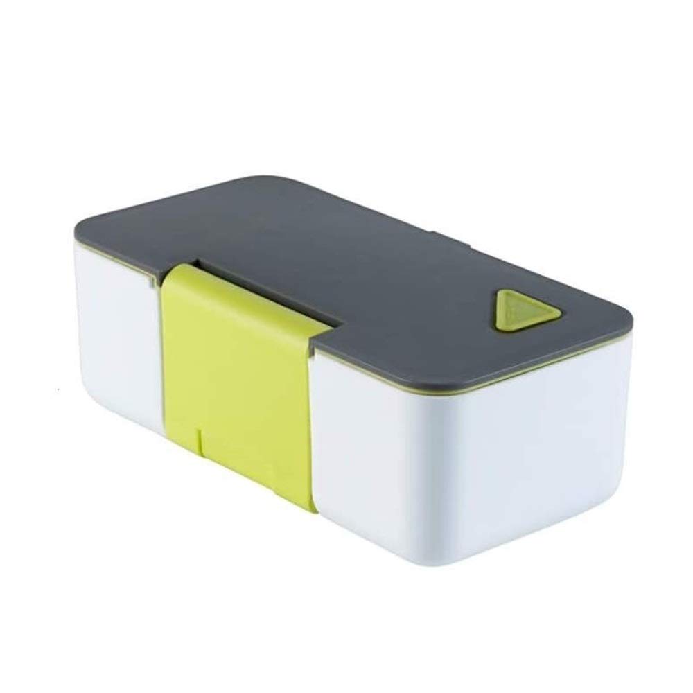 Leakproof 770ML Bento Lunch Box for Adults - Microwave Safe, Portable Food Storage Container with Phone Bracket - Ideal for Office, School & Picnics (Blue)