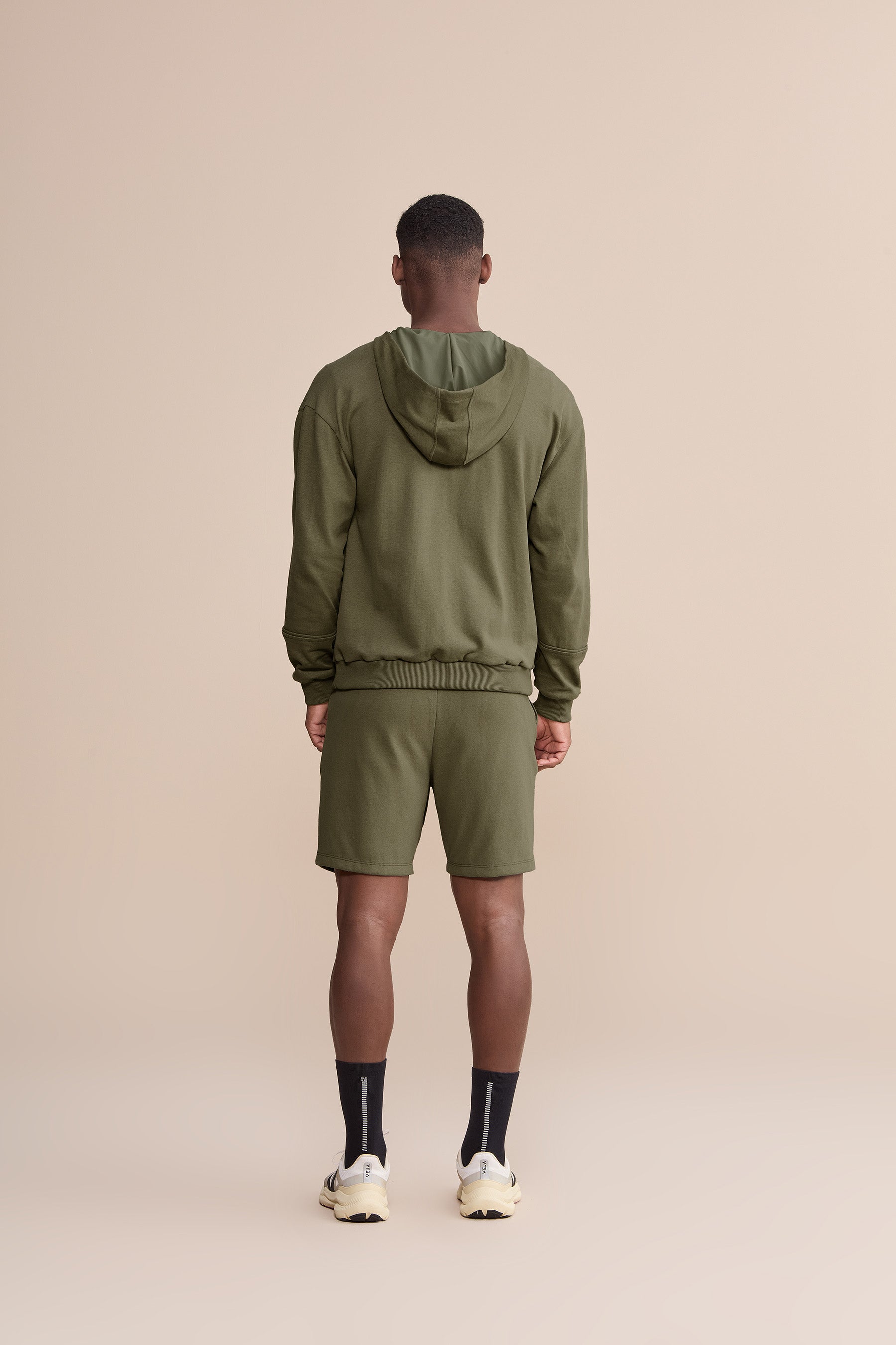Men's Rino Stone Knit Long Shorts - Comfortable Stretch Casual Shorts for Summer, Gym & Outdoor Activities