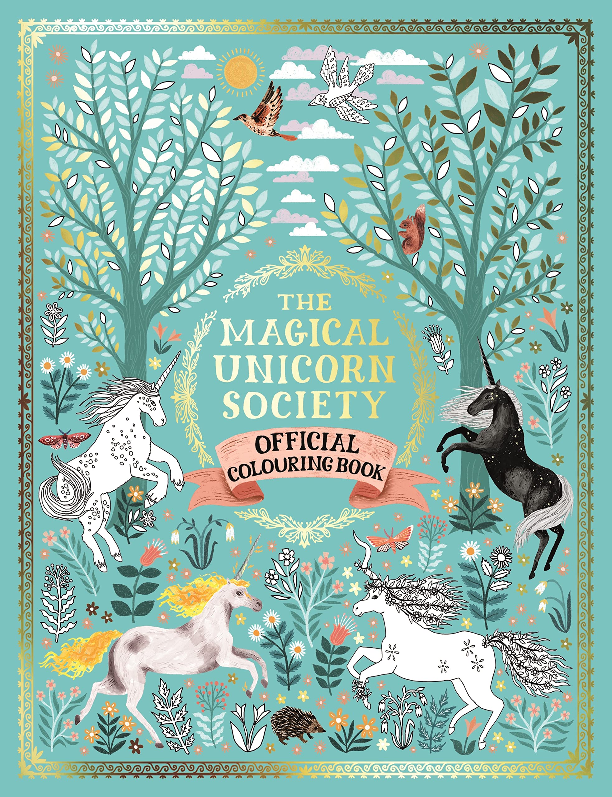 Magical Unicorn Coloring Book for Kids - 50+ Fantasy Unicorn Designs | Creative Art Activity for Birthday Parties, School Projects & Relaxation