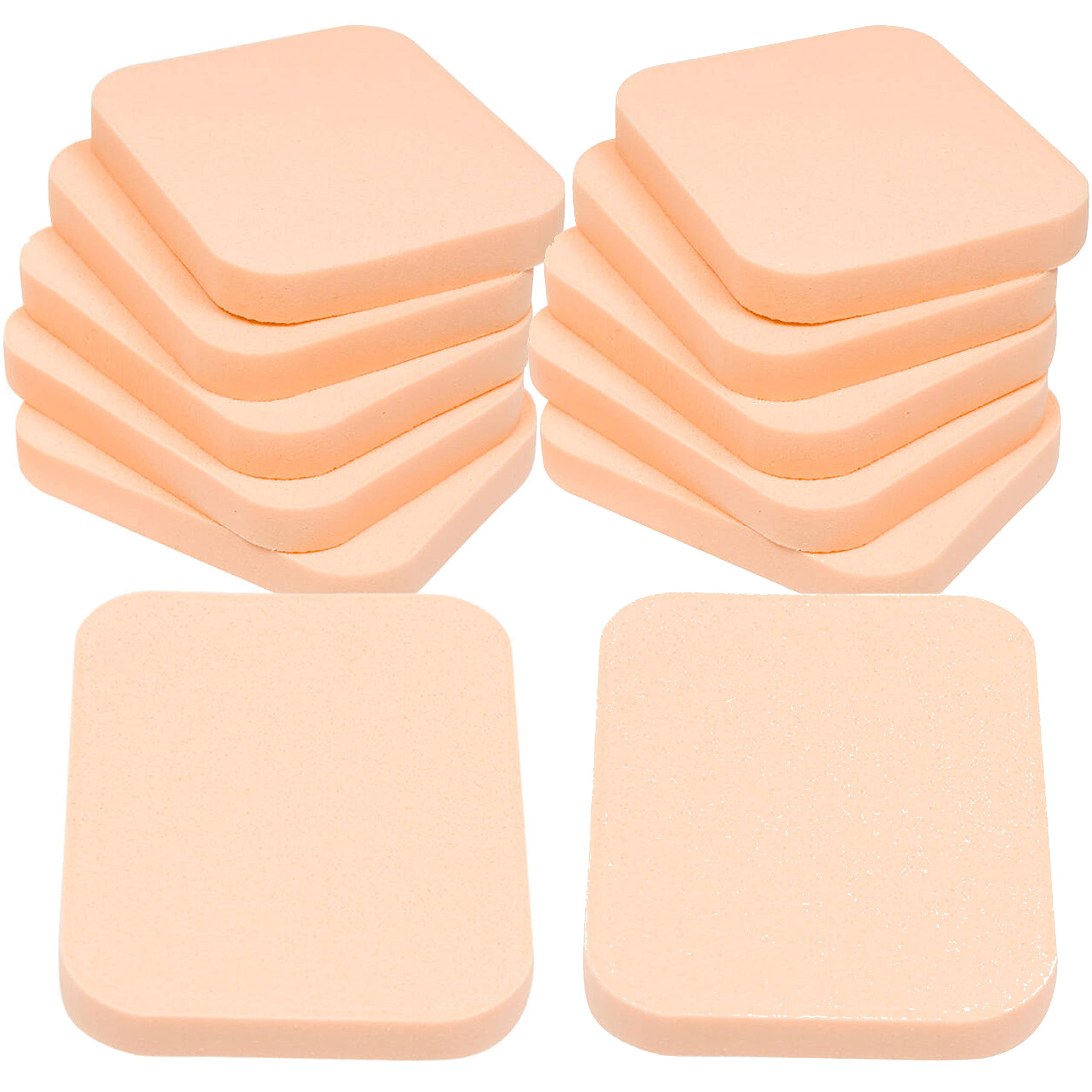 48 Pack Beauty Makeup Sponge Blender - Latex Free Foundation Puff for Flawless Application - Perfect for Liquid, Cream & Powder Makeup - Ideal for Professional Artists & Everyday Use