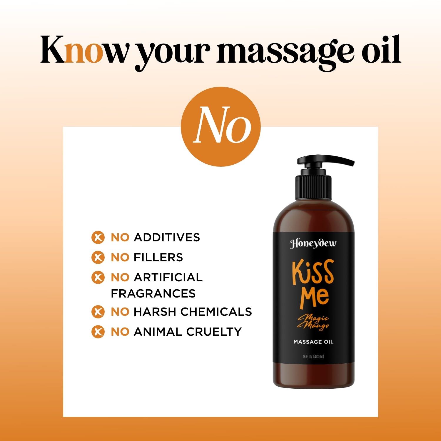 Premium Mango Massage Oil for Relaxation & Aromatherapy - 100% Natural & Hydrating - Perfect for Couples Massage, Spa Days & Stress Relief
