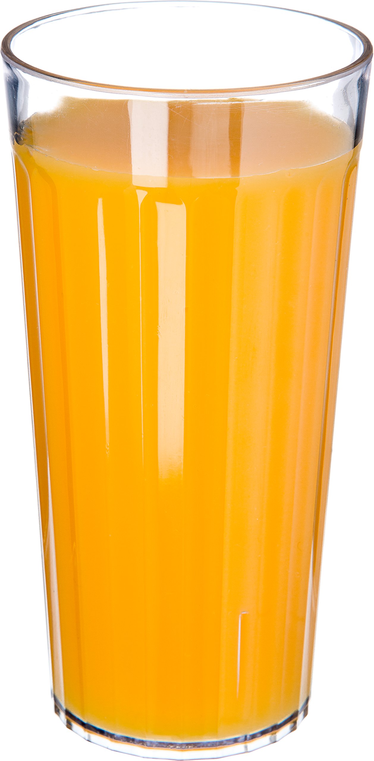 Carlisle 32oz Clear Plastic Tumblers - Bulk Pack of 48 - Durable Bistro Cups for Restaurants, Catering & Commercial Kitchens - Perfect for Iced Coffee, Smoothies & Beverage Service