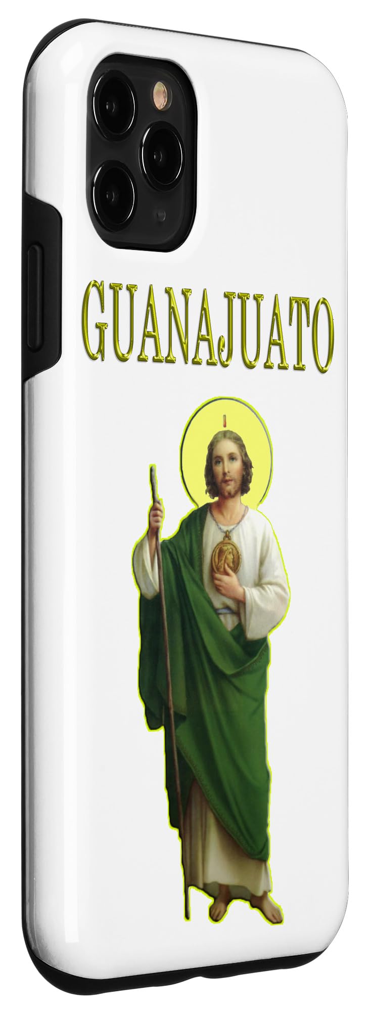 iPhone 11 Pro Max Case with Guanajuato San Judas Tadeo Design - Durable Protective Cover for Travel, Work & Daily Use
