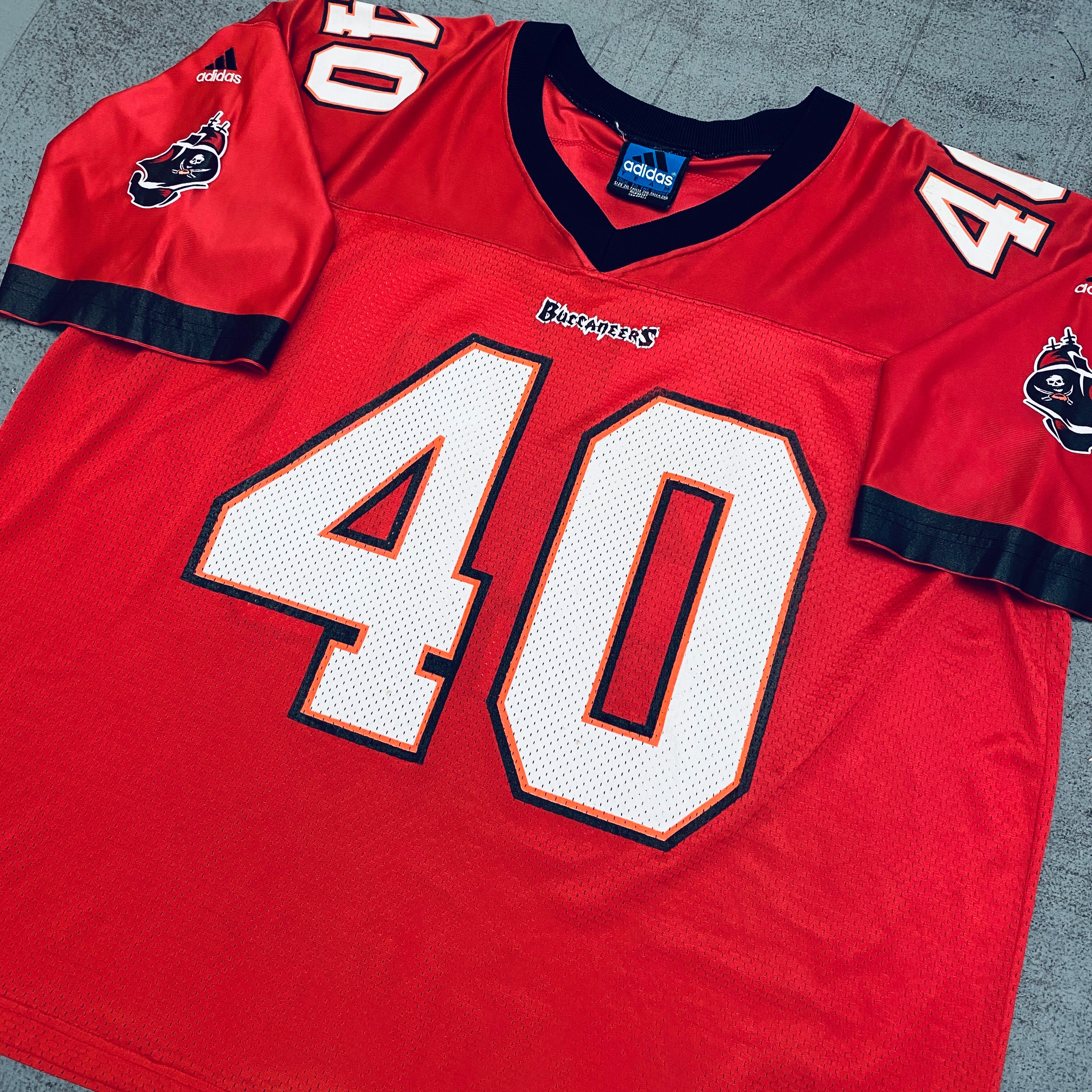 Authentic Mike Alstott Tampa Bay Buccaneers 1999/00 Vintage NFL Jersey XXL - Perfect for Game Day, Collecting & Football Fan Gifts