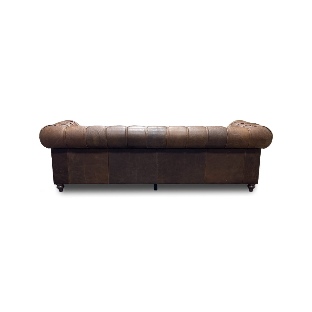 Luxury Manchester Genuine Leather Sofa - Modern & Comfortable Living Room Furniture for Home & Office Use