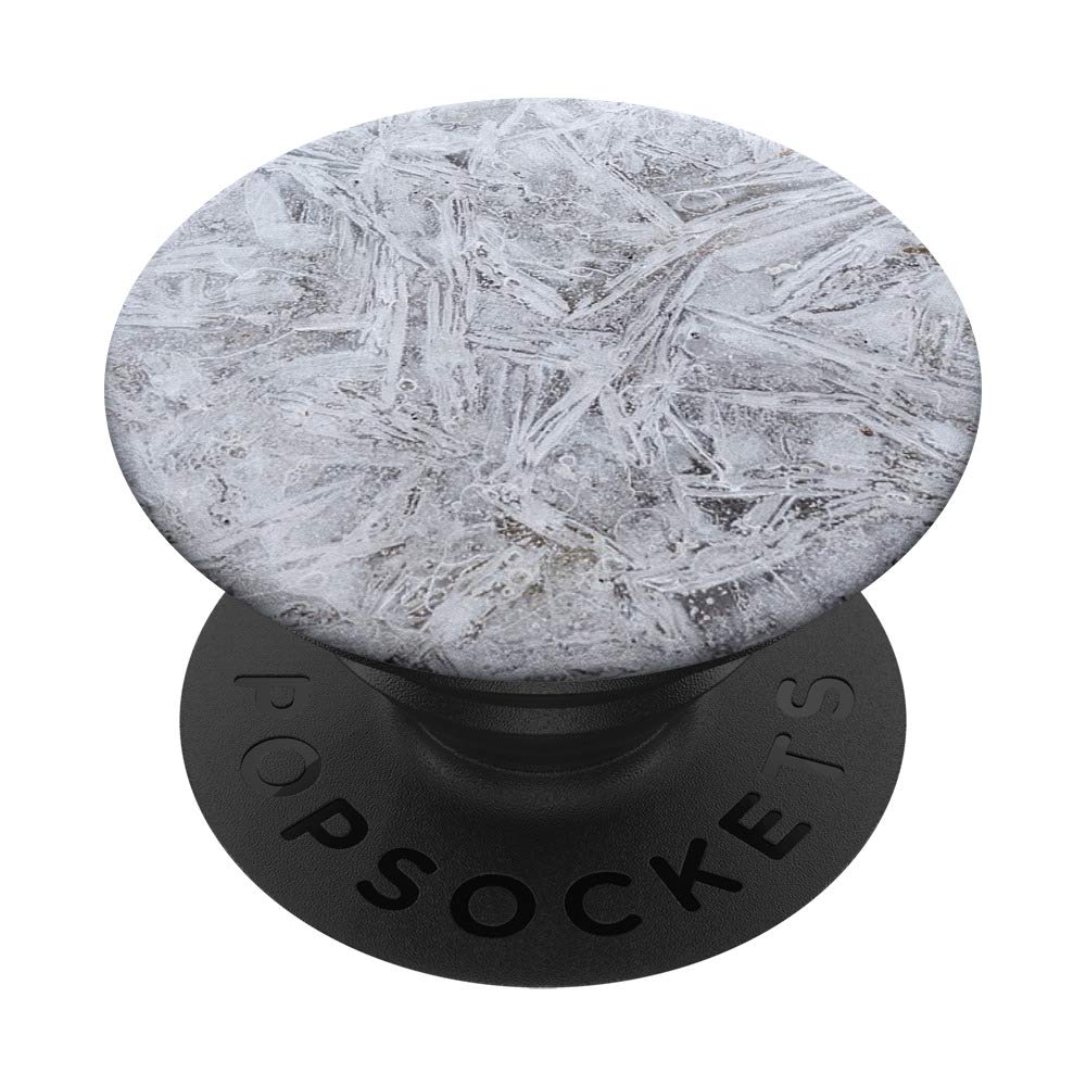 White Winter Ice Frost Motive - Elegant Winter-Themed Design for Home Decor, Holiday Gifts & Seasonal Celebrations