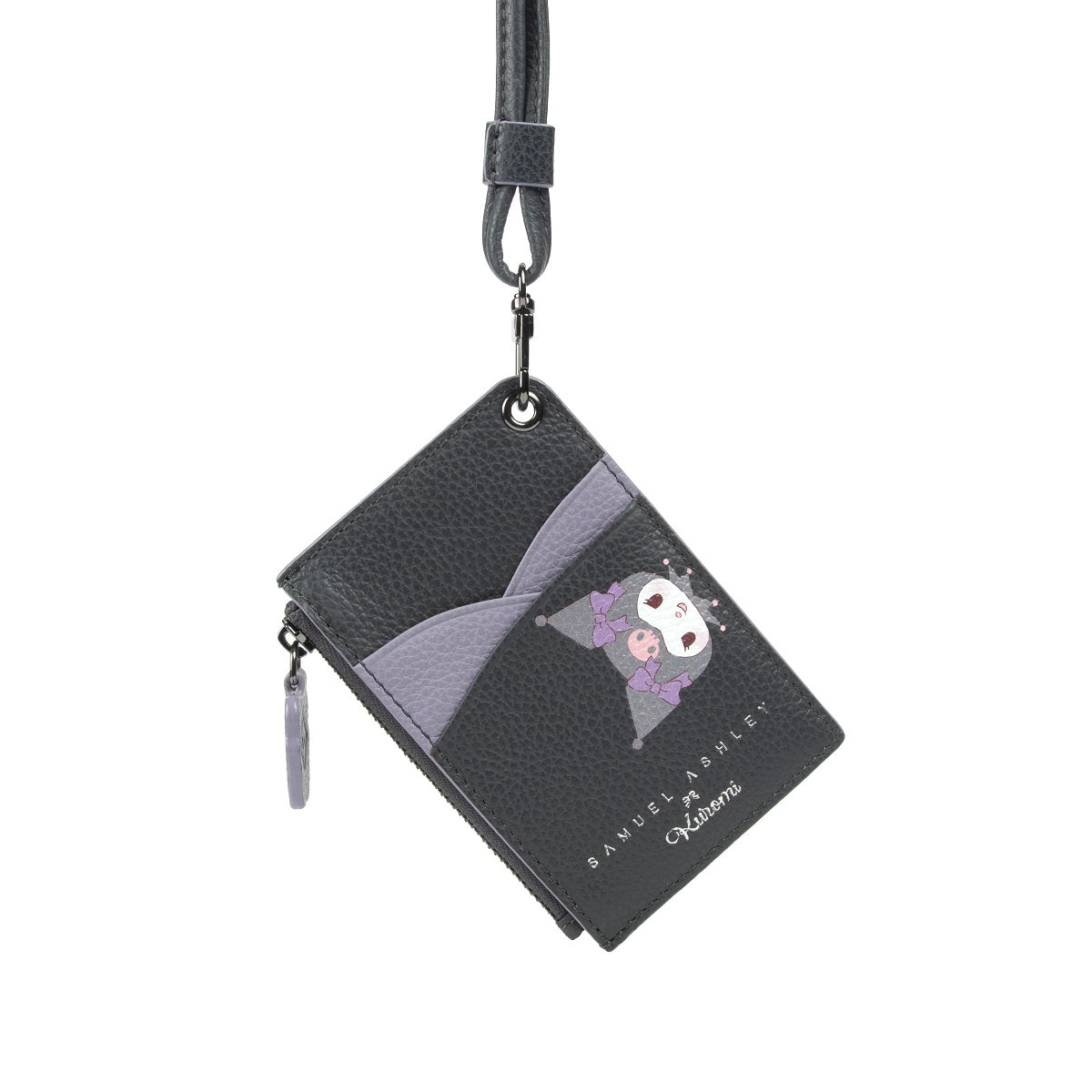 Samuel Ashley x Sanrio Characters Leather ID Badge Holder - Cute Kawaii Hello Kitty Work Lanyard for Office, School, Hospital & Convention Security