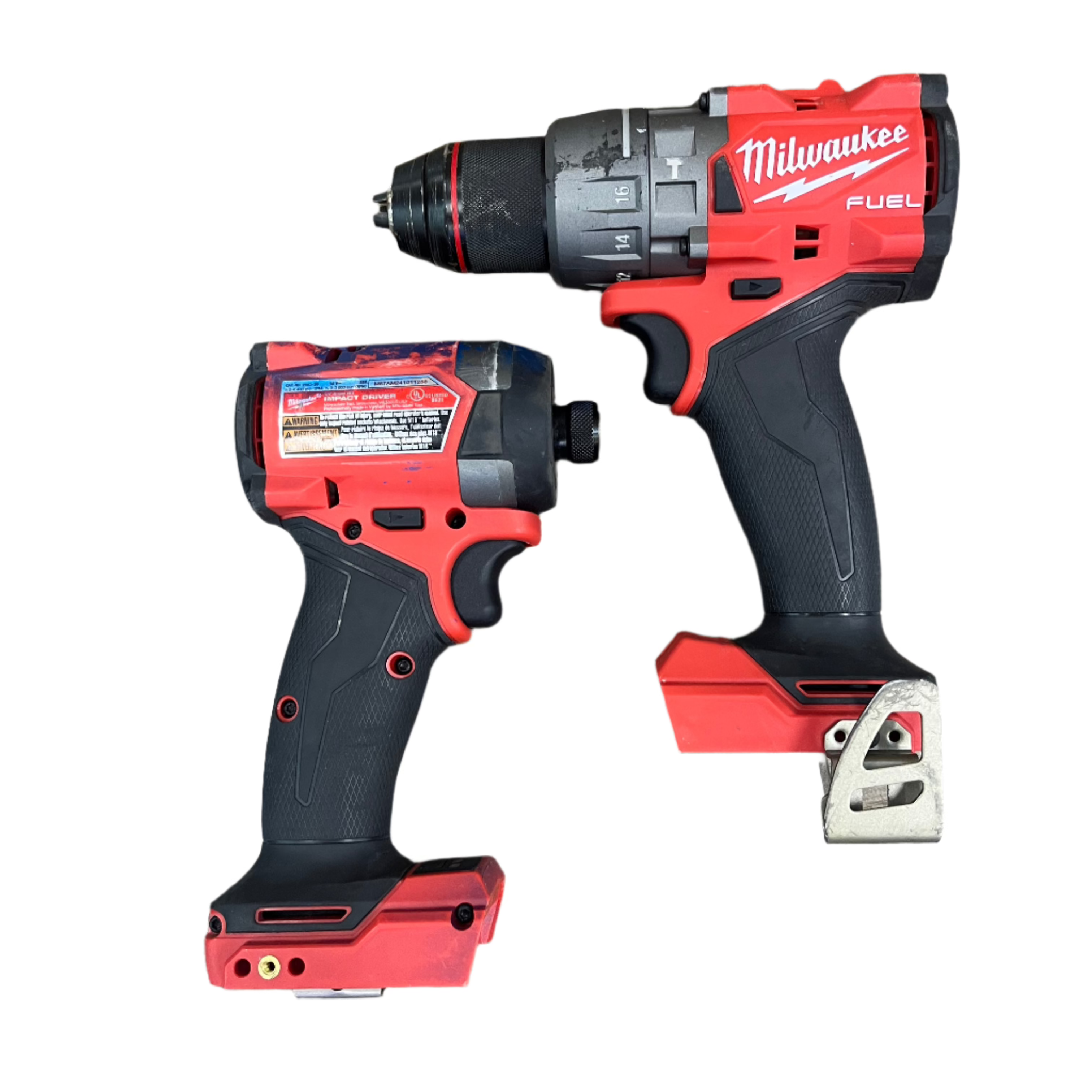 Milwaukee M18 Fuel 18V Cordless Drill and Driver Kit with 2 Batteries, Charger & Tool Bag - Perfect for DIY Projects, Home Repairs, and Construction Work