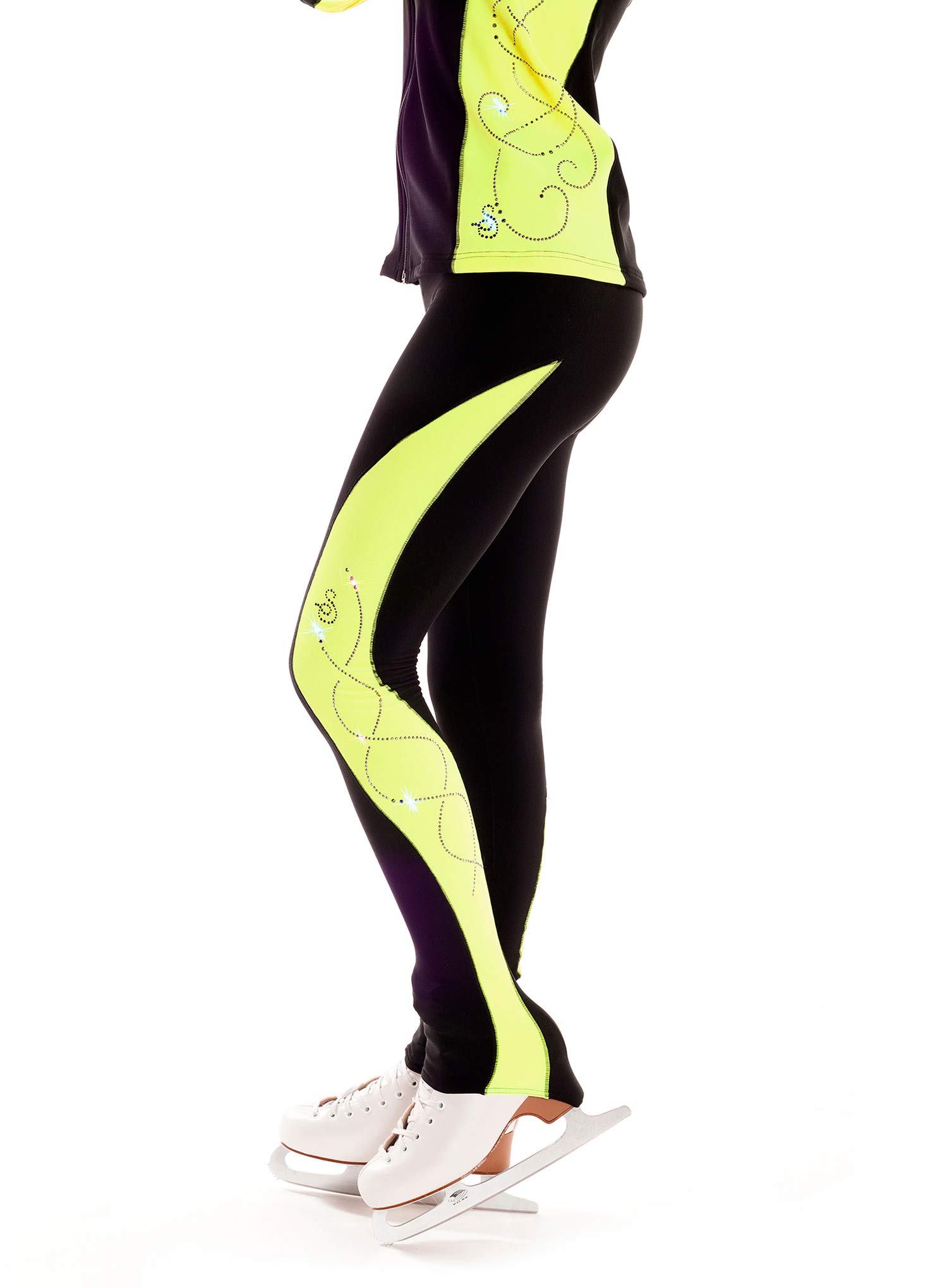 Premium Figure Ice Skating Pants - Handcrafted in Italy for Professional Training | Perfect for Ice Skating Practice, Performances & Winter Sports