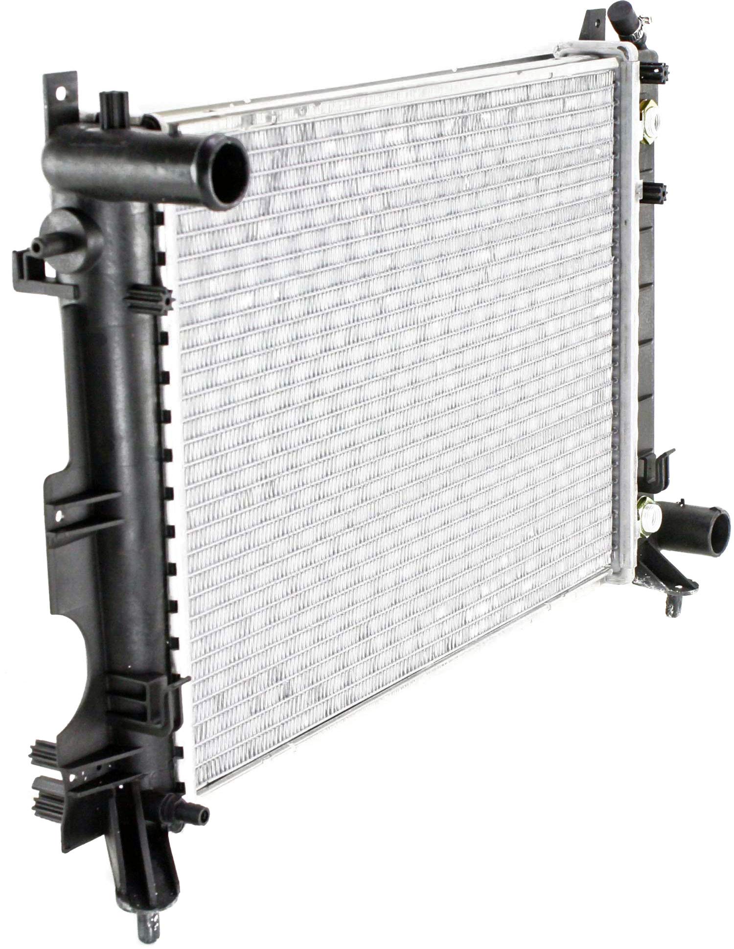 Go-Parts Aluminum Core Radiator Replacement for SAAB 900 (1991-1998) & 9-3 (1999-2003) - 1-Row Core with Engine Oil Cooler - Compatible with Auto Transmission Models - Perfect for Cooling System Repair & Performance Upgrade