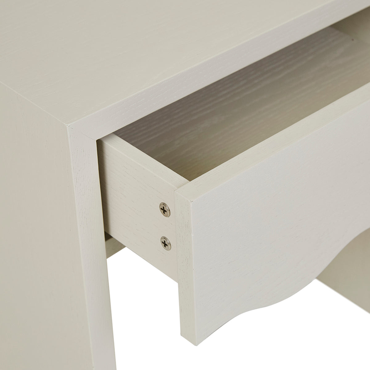 Modern Wooden Nightstand with USB Ports & Drawer - Stylish Bedside Table for Small Spaces, Bedroom, Living Room, or Dorm Room