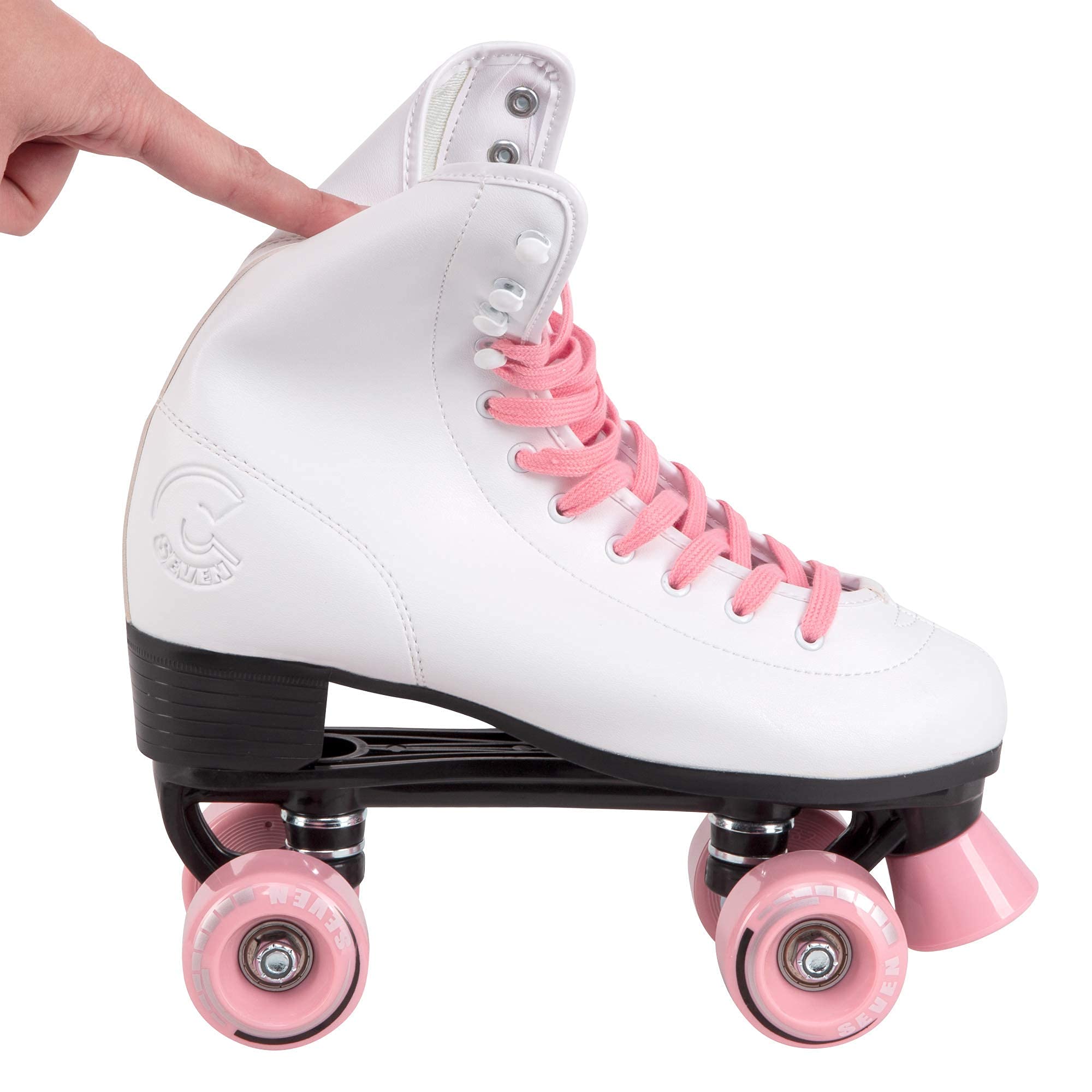 C7 Quad Roller Skates - Retro Style for Outdoor & Rink Skating