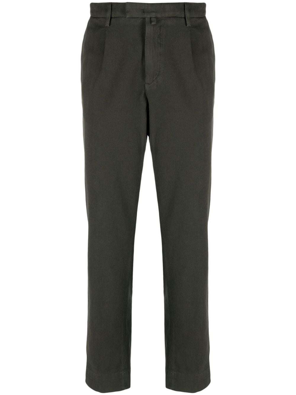 Briglia Trousers for Men - Comfortable Green Casual Pants for Work, Travel & Outdoor Activities
