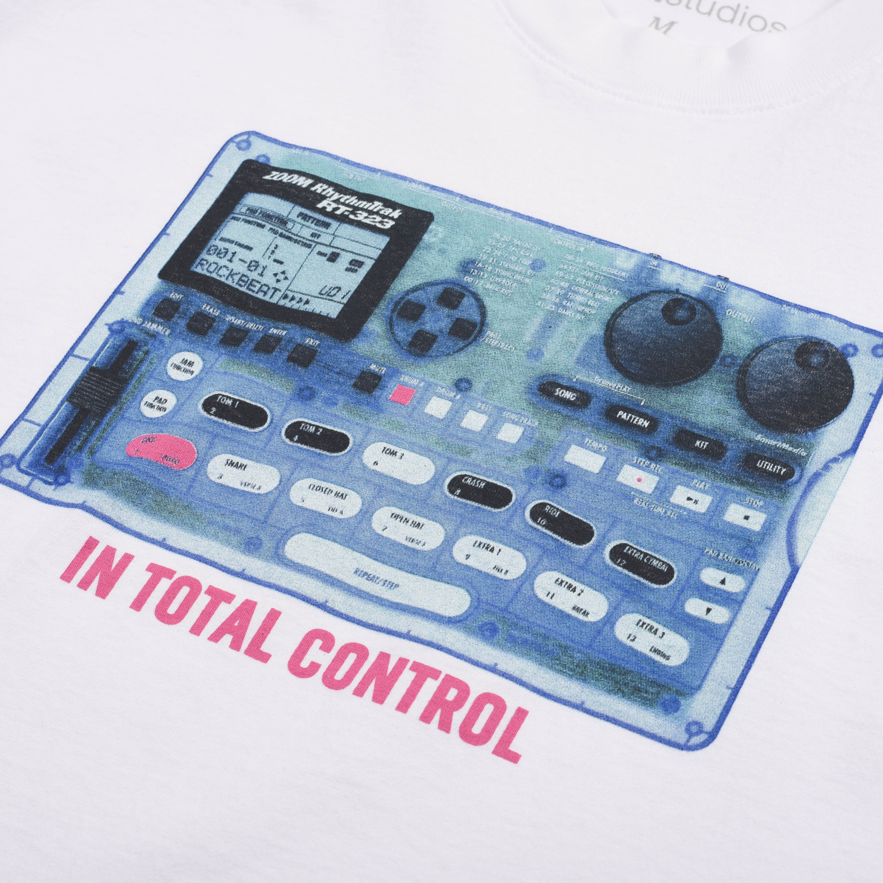 Control Graphic T-Shirt for Men & Women - Premium White Cotton Tee - Casual Streetwear & Everyday Comfort