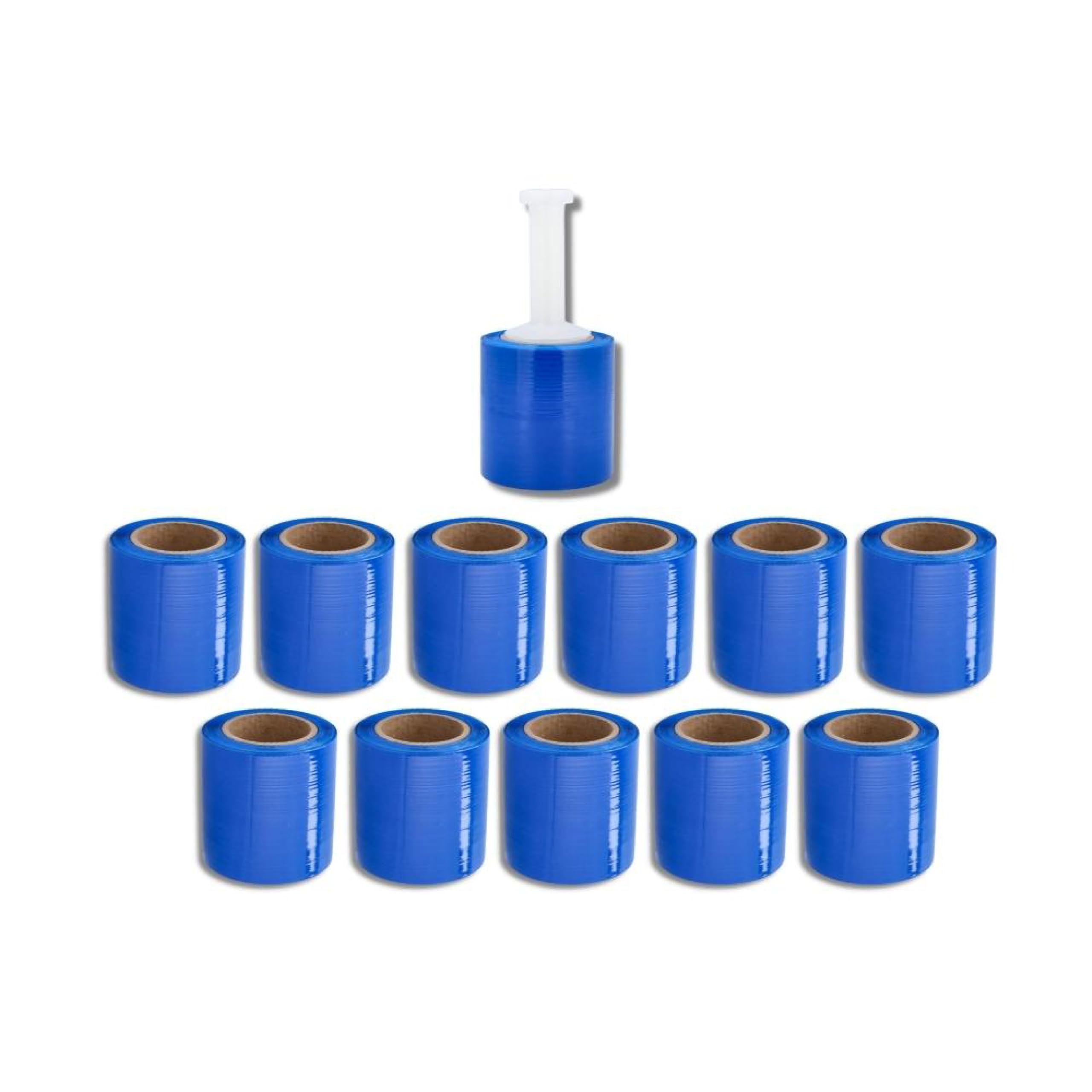 MMBM Blue Mini Moving Stretch Wrap - 12 Rolls (5
