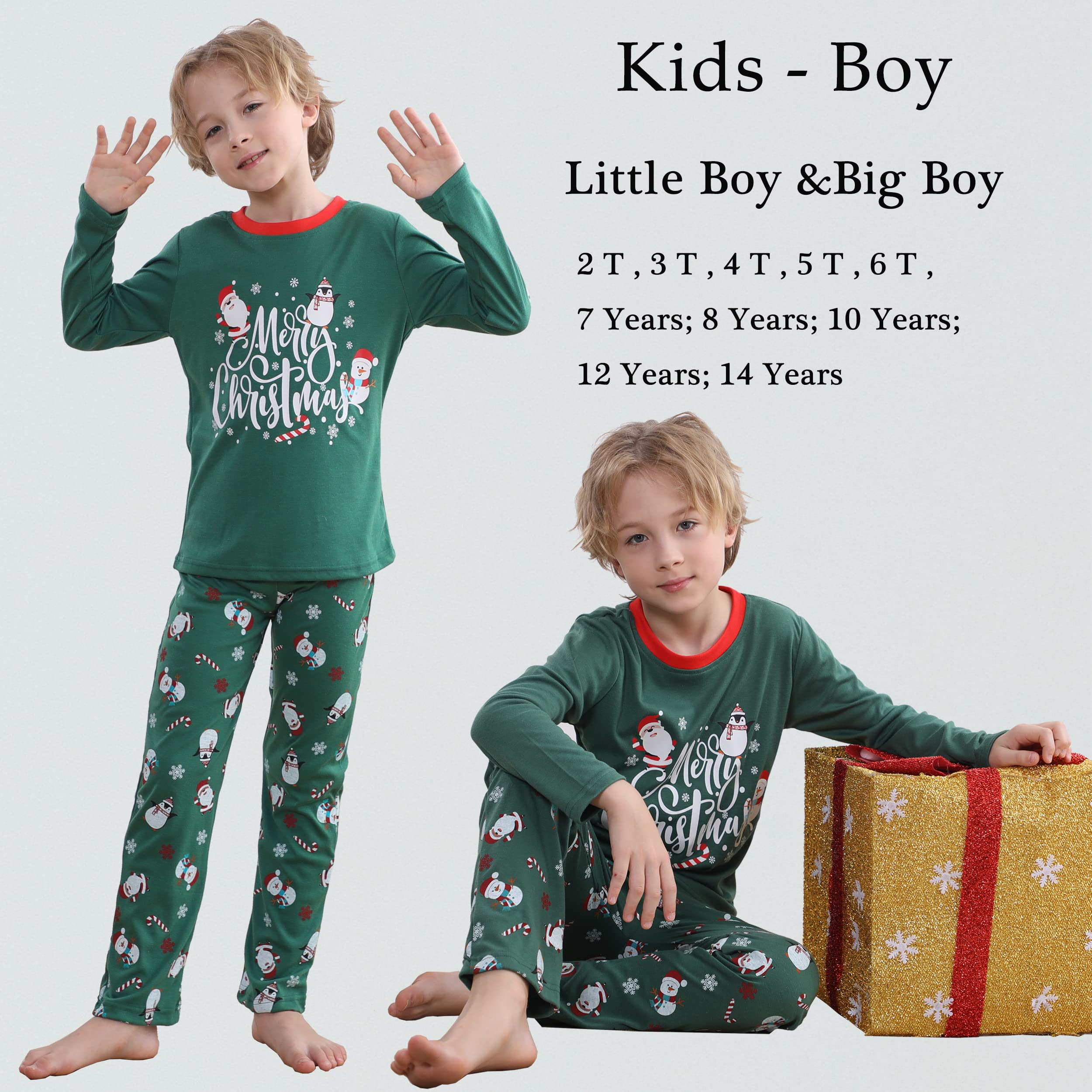 Santa Claus Matching Family Pajama Sets - Christmas Sleepwear for Men, Women & Kids - Cozy Holiday Outfits