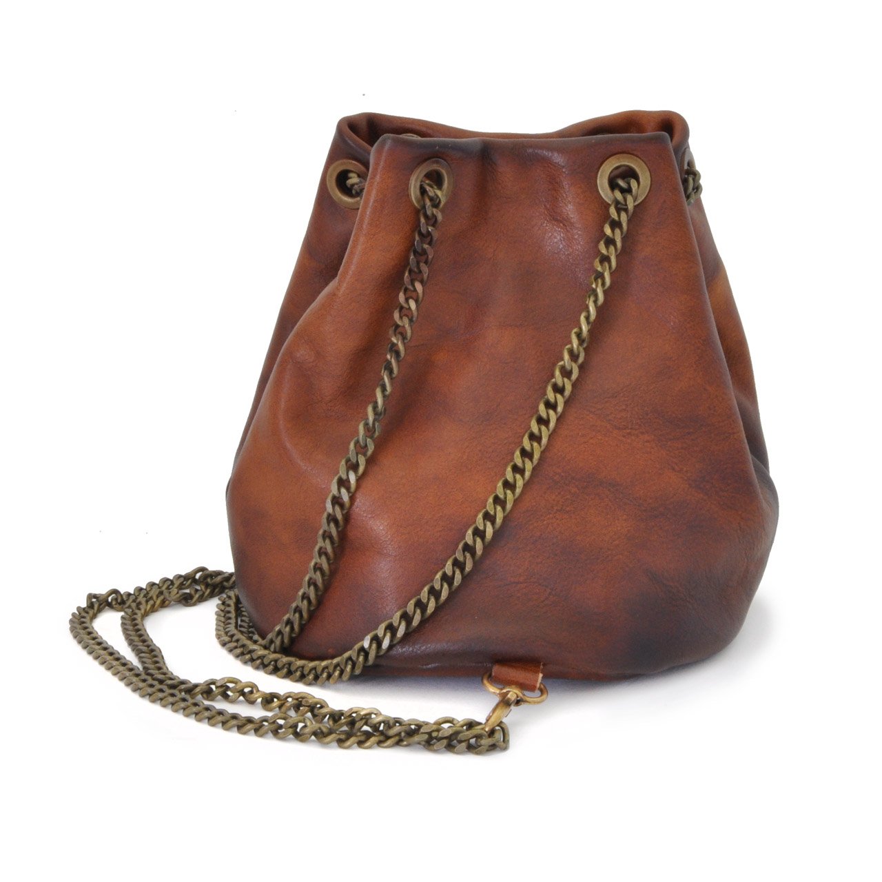 Pratesi Genuine Cow Leather Pienza Handbag for Women - Bruce Sky Blue, Elegant Crossbody Purse for Work, Travel & Everyday Use