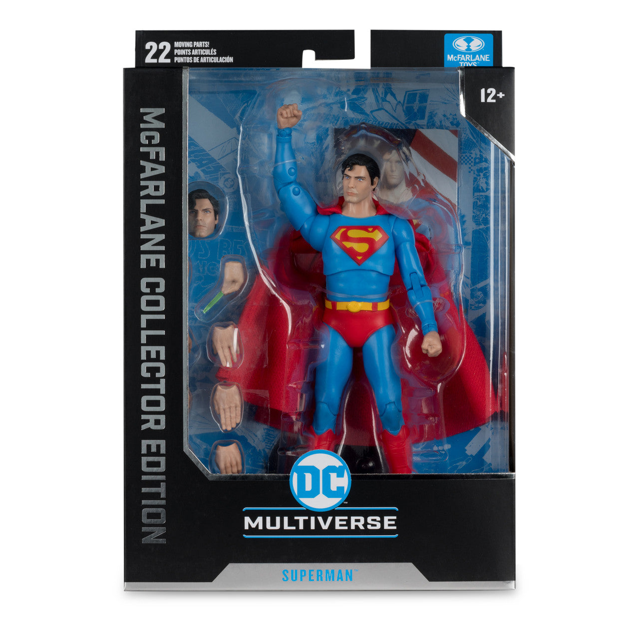 Superman: The Movie DC Multiverse Collector Edition Action Figure - Premium 12-inch Superman Collectible Toy for Display & Superhero Fans