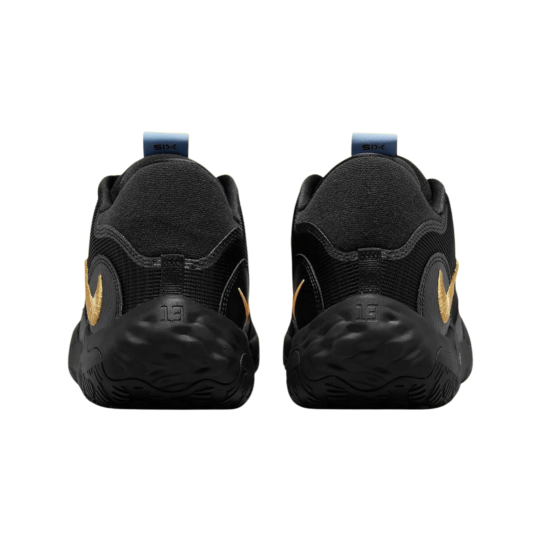 Nike PG 6 Paul George Basketball Shoes - Black/Peach Cream/Celestine Blue for Men | High-Performance Court Sneakers for Basketball & Streetwear