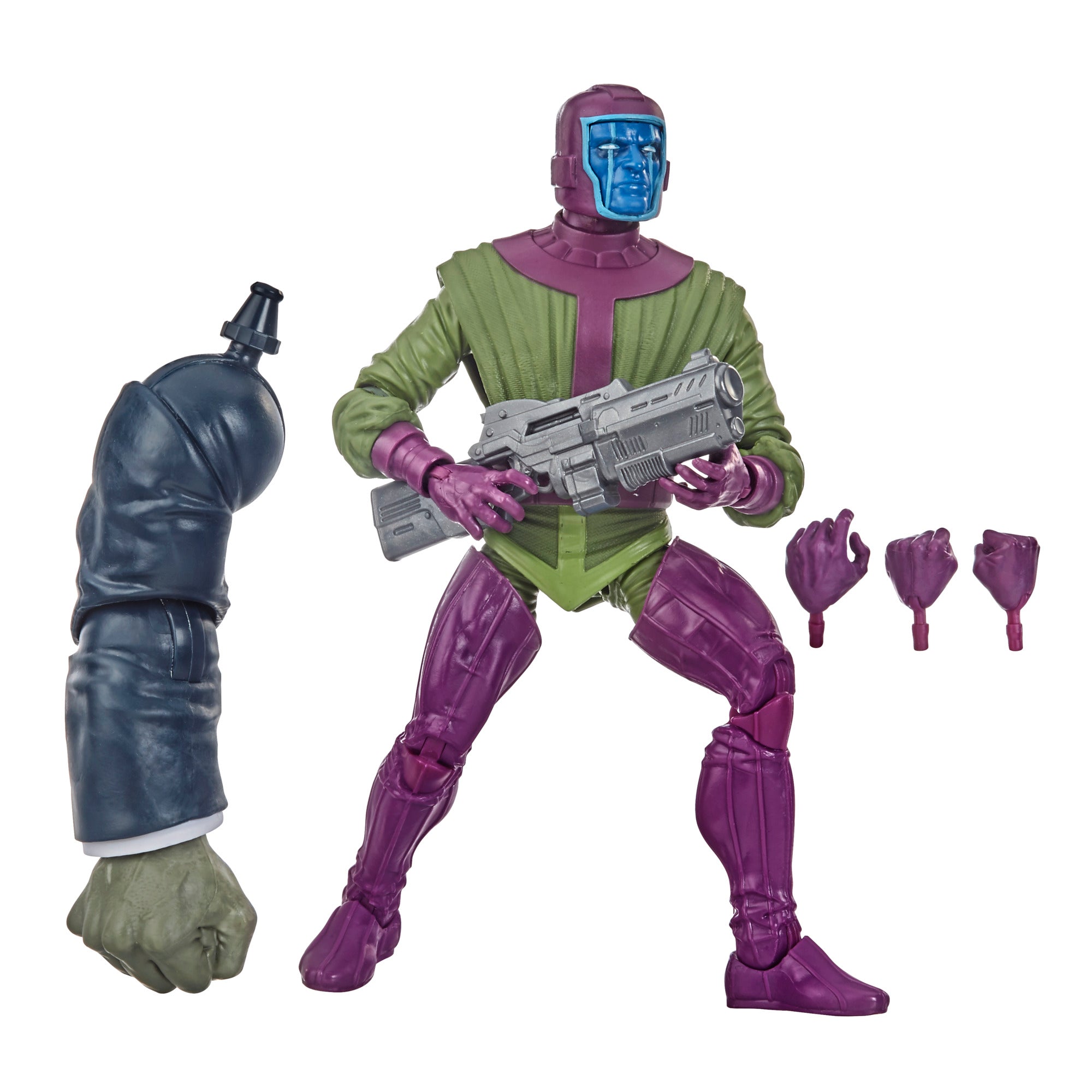 Marvel Legends Series 6 Kang the Conqueror Action Figure - Collectible Toy for Marvel Fans, Superhero Display & Gift for Comic Book Lovers